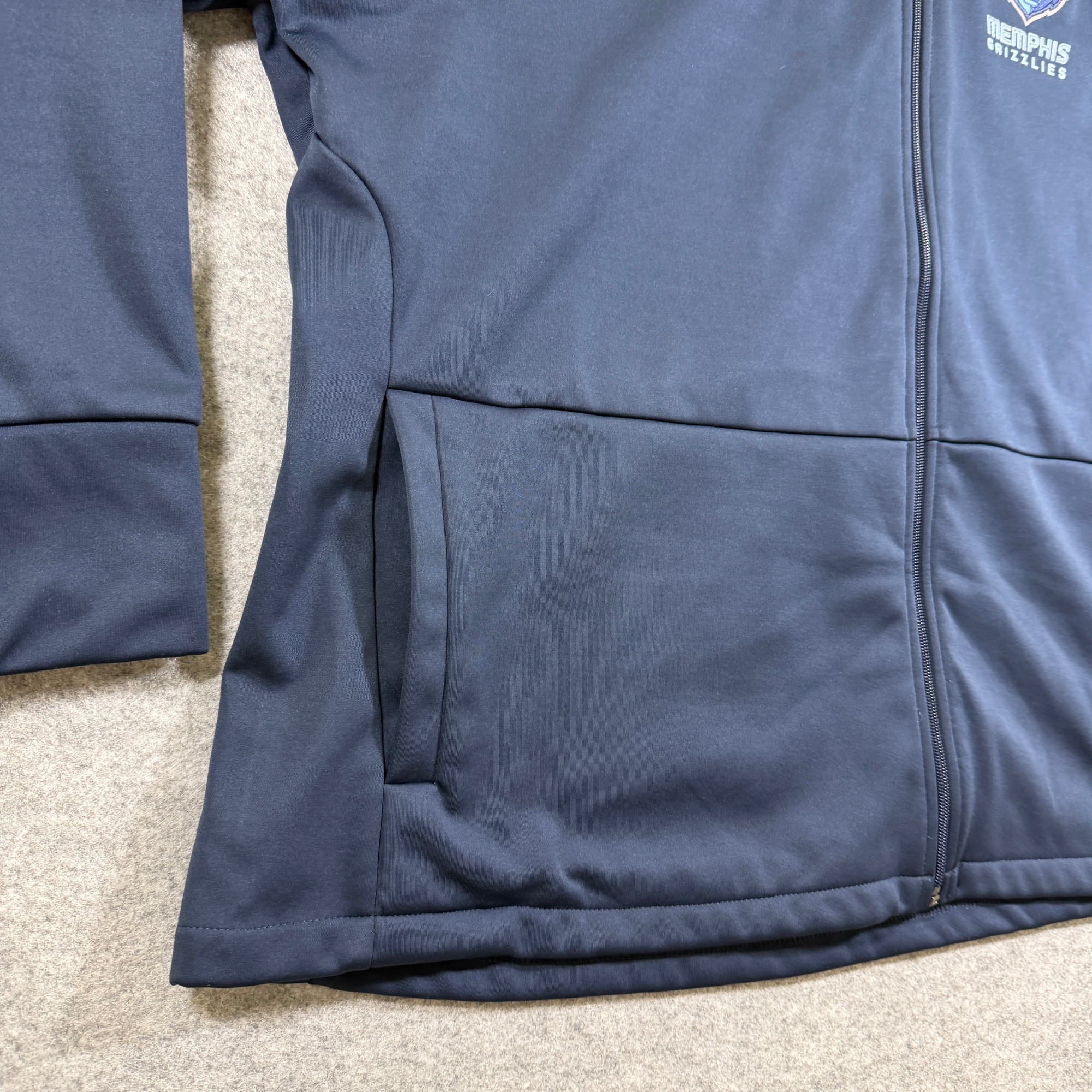 Antigua Memphis Grizzlies Full Zip Jacket Womens 3XL Navy NBA Embroidered Logo thumbnail 9