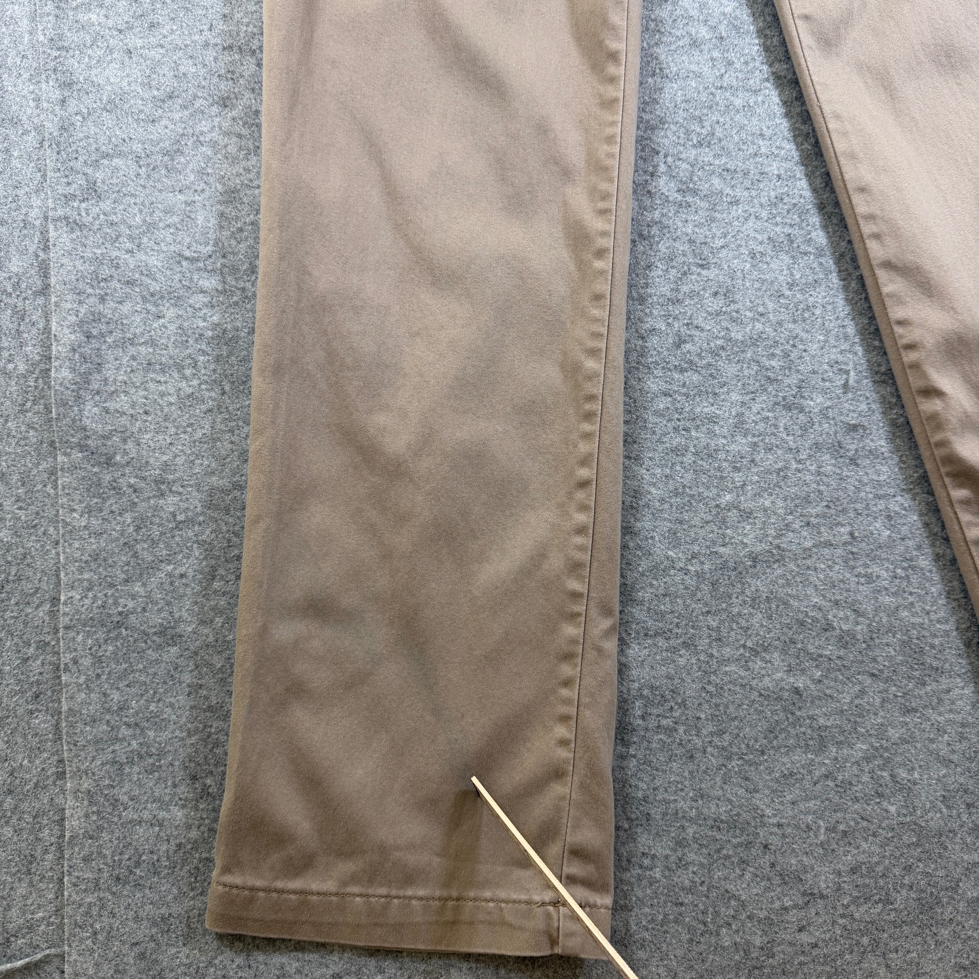 Lee Flex Motion Pants Womens 10 Long Khaki Straight Leg Mid Rise Stretch thumbnail 6
