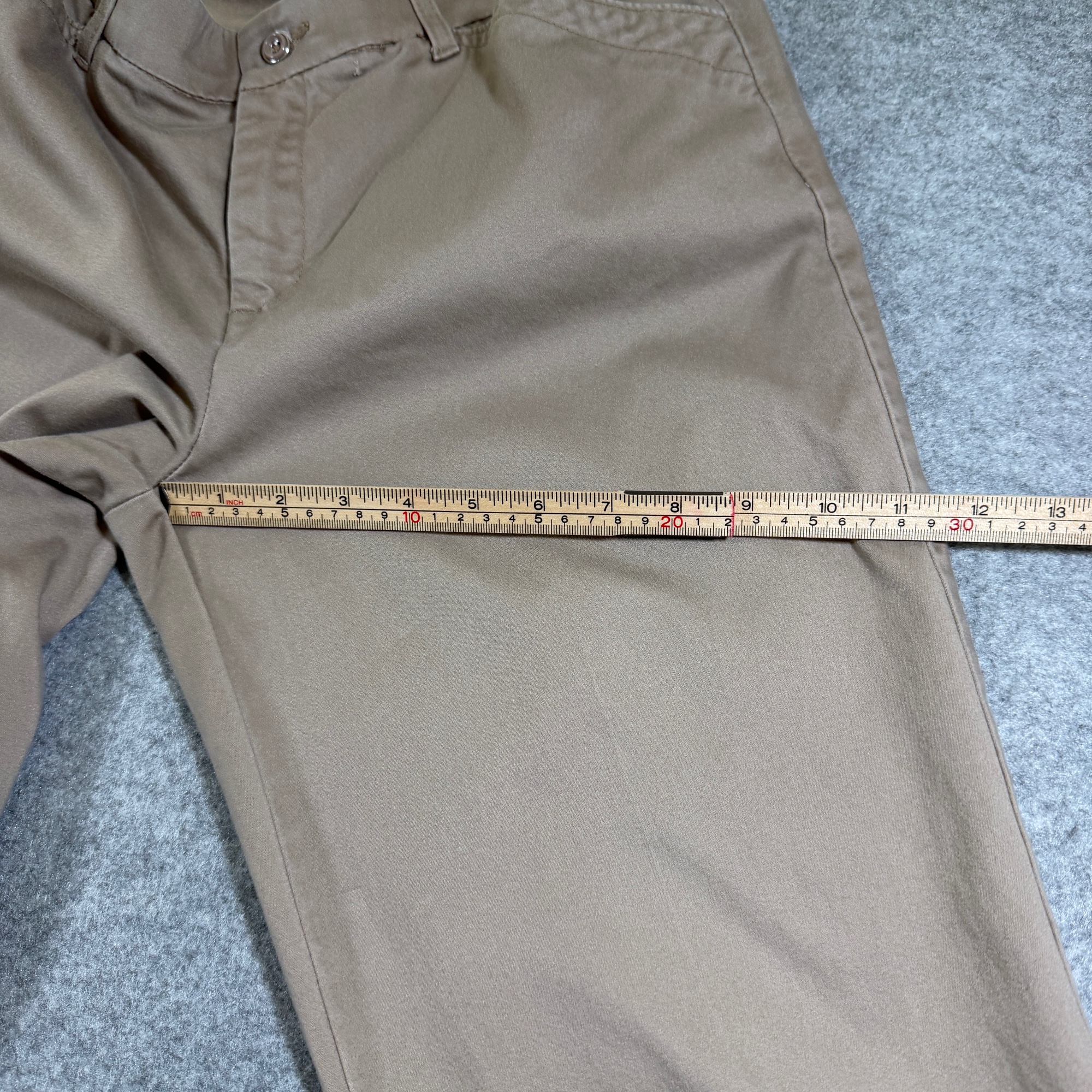 Lee Flex Motion Pants Womens 10 Long Khaki Straight Leg Mid Rise Stretch thumbnail 10