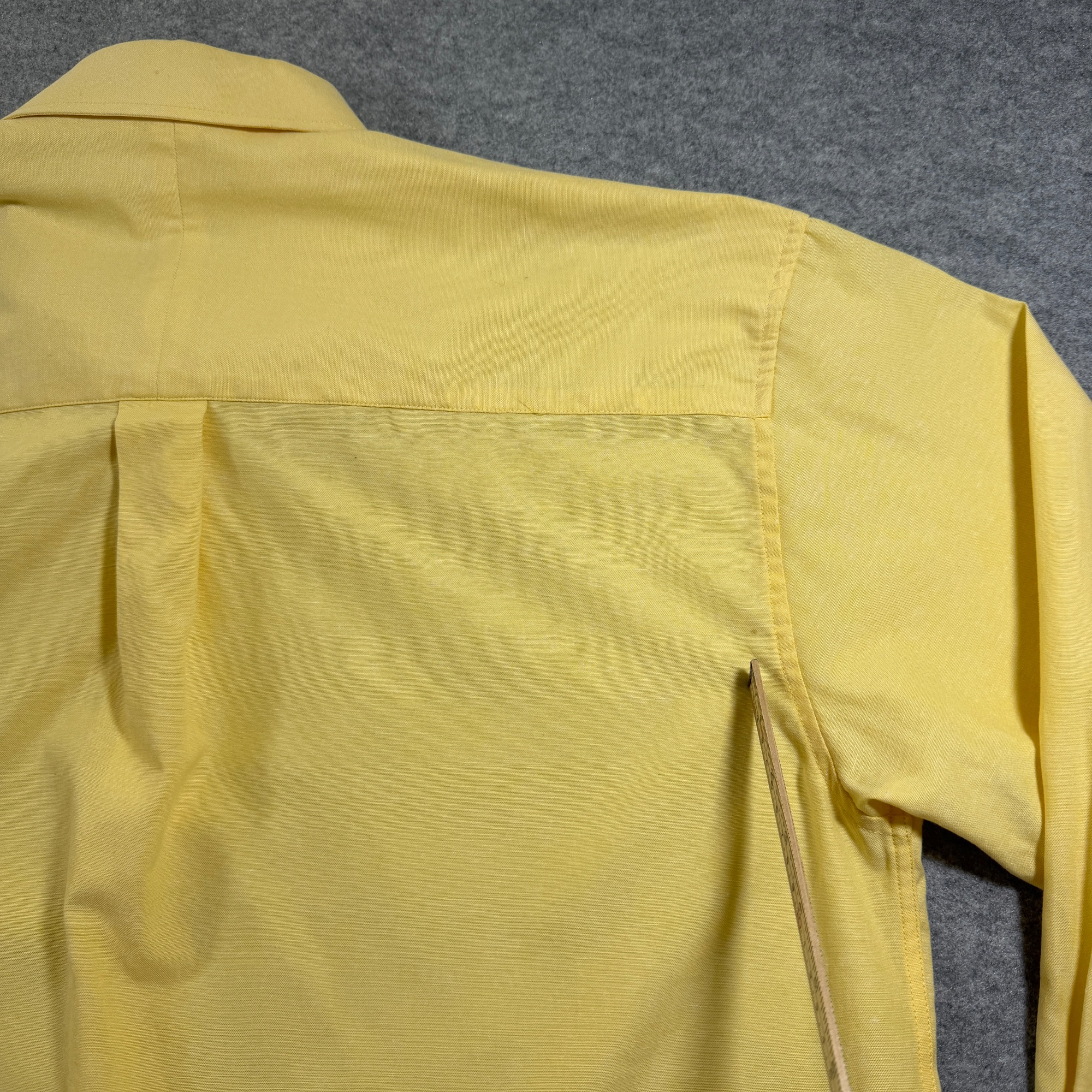 Vintage Polo Ralph Lauren Button Down Shirt Mens XXL Yellow Classic Fit Cotton thumbnail 6