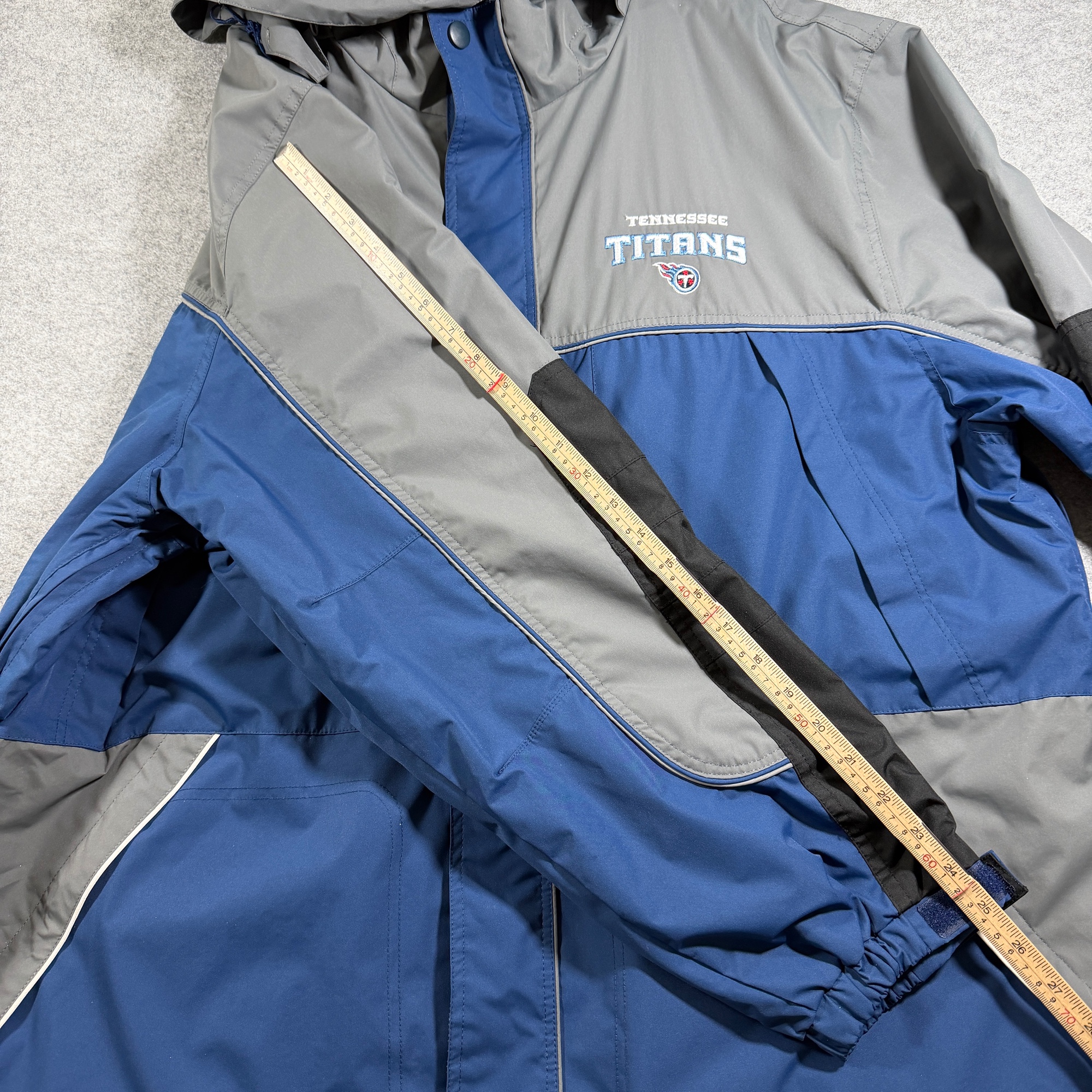 Vintage Tennessee Titans NFL Coat Mens 3X Waterproof Fleece Lined Ski Style thumbnail 8