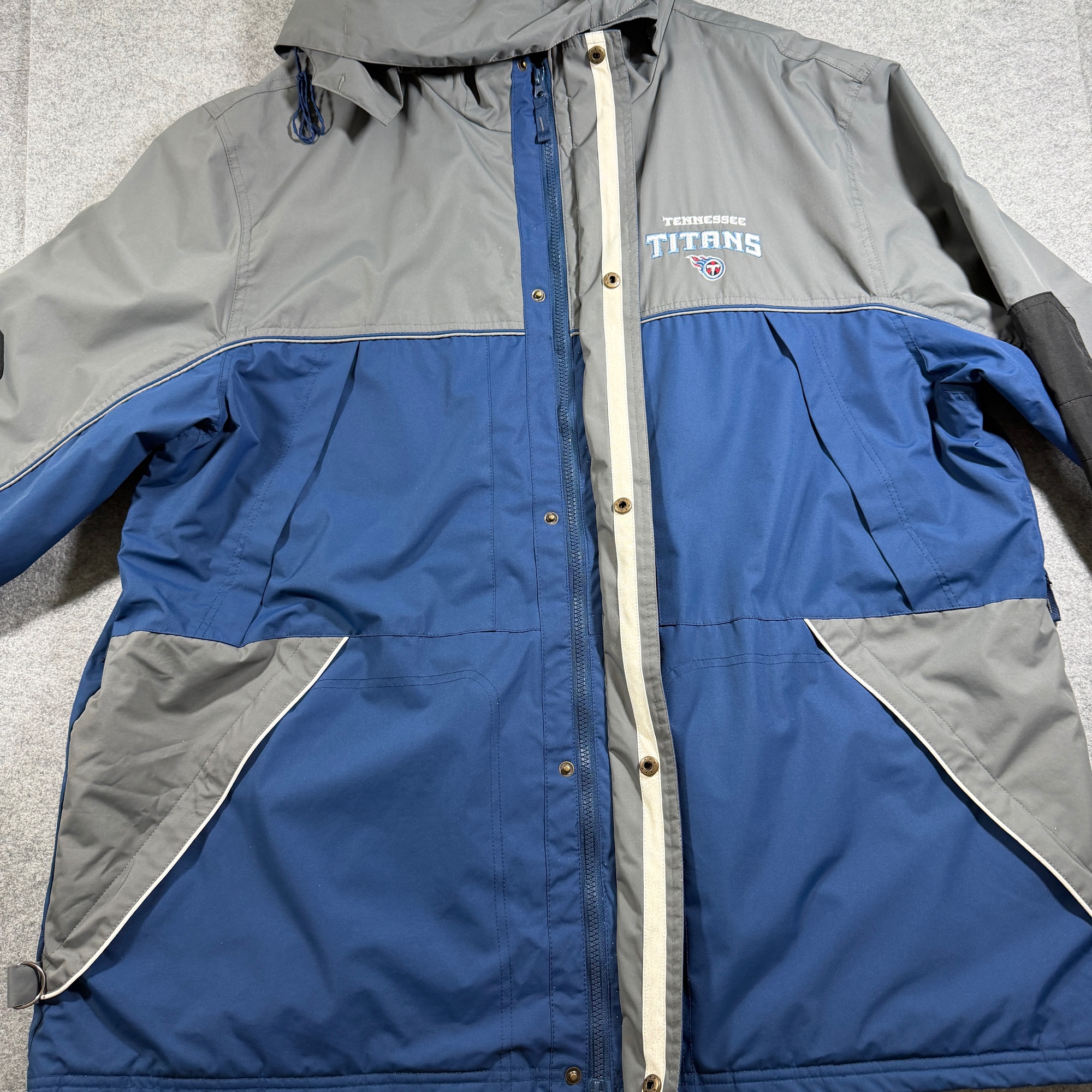 Vintage Tennessee Titans NFL Coat Mens 3X Waterproof Fleece Lined Ski Style thumbnail 12