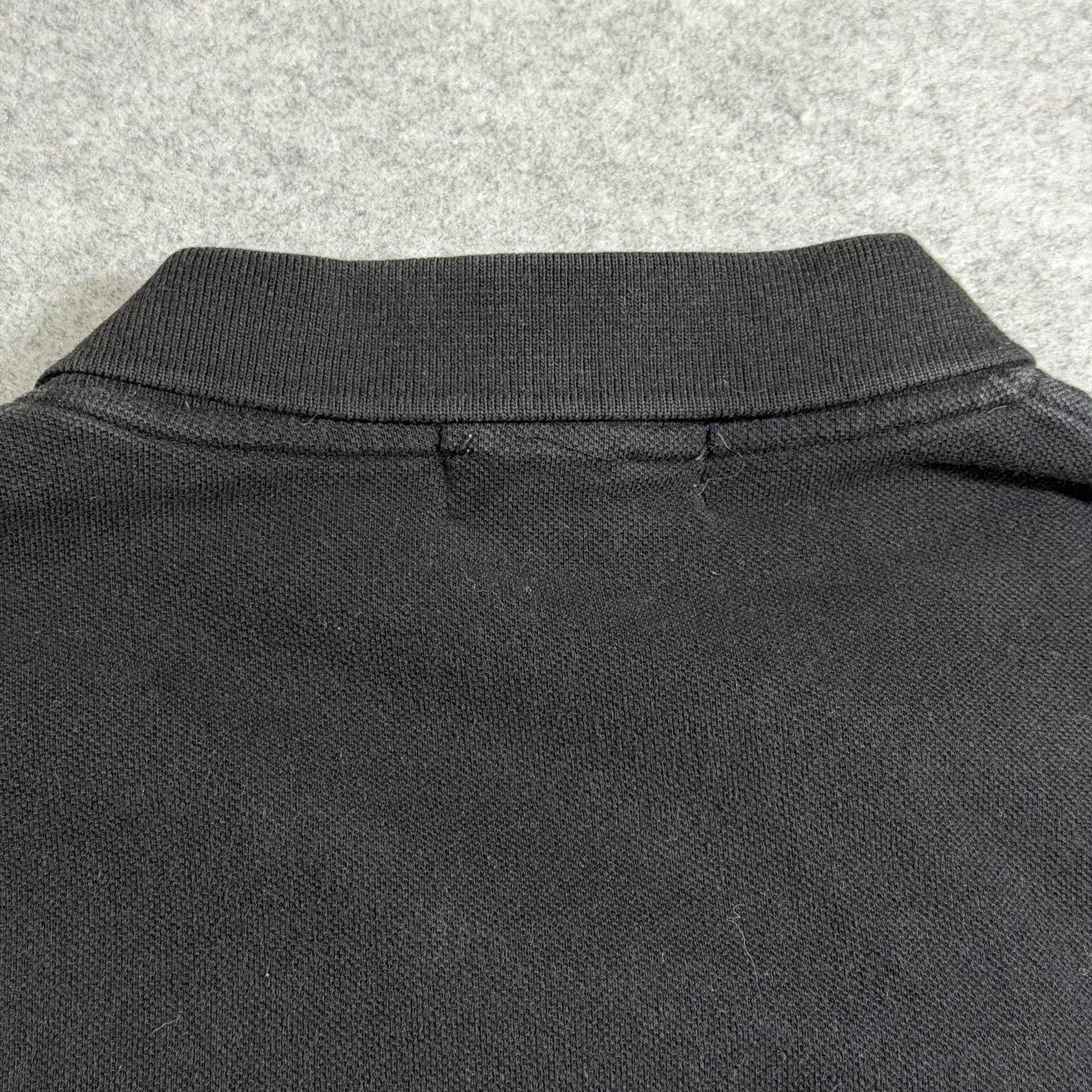 Polo Ralph Lauren Mesh Polo Shirt Mens XXL Black 100% Cotton Pony Logo Preppy thumbnail 9