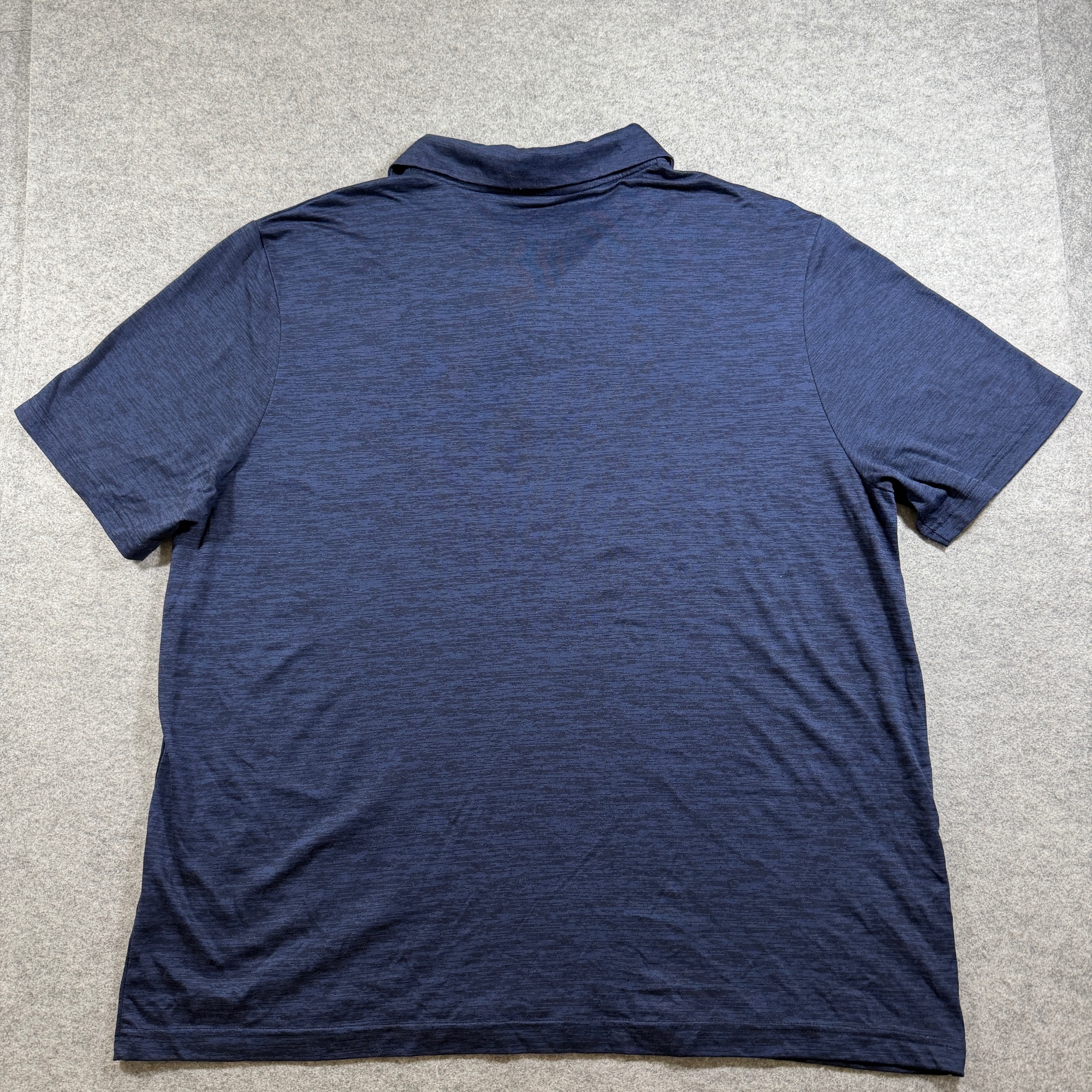 Fanatics Titans Polo Shirt Mens XXL Navy Blue Two Button Breathable Stretch thumbnail 2