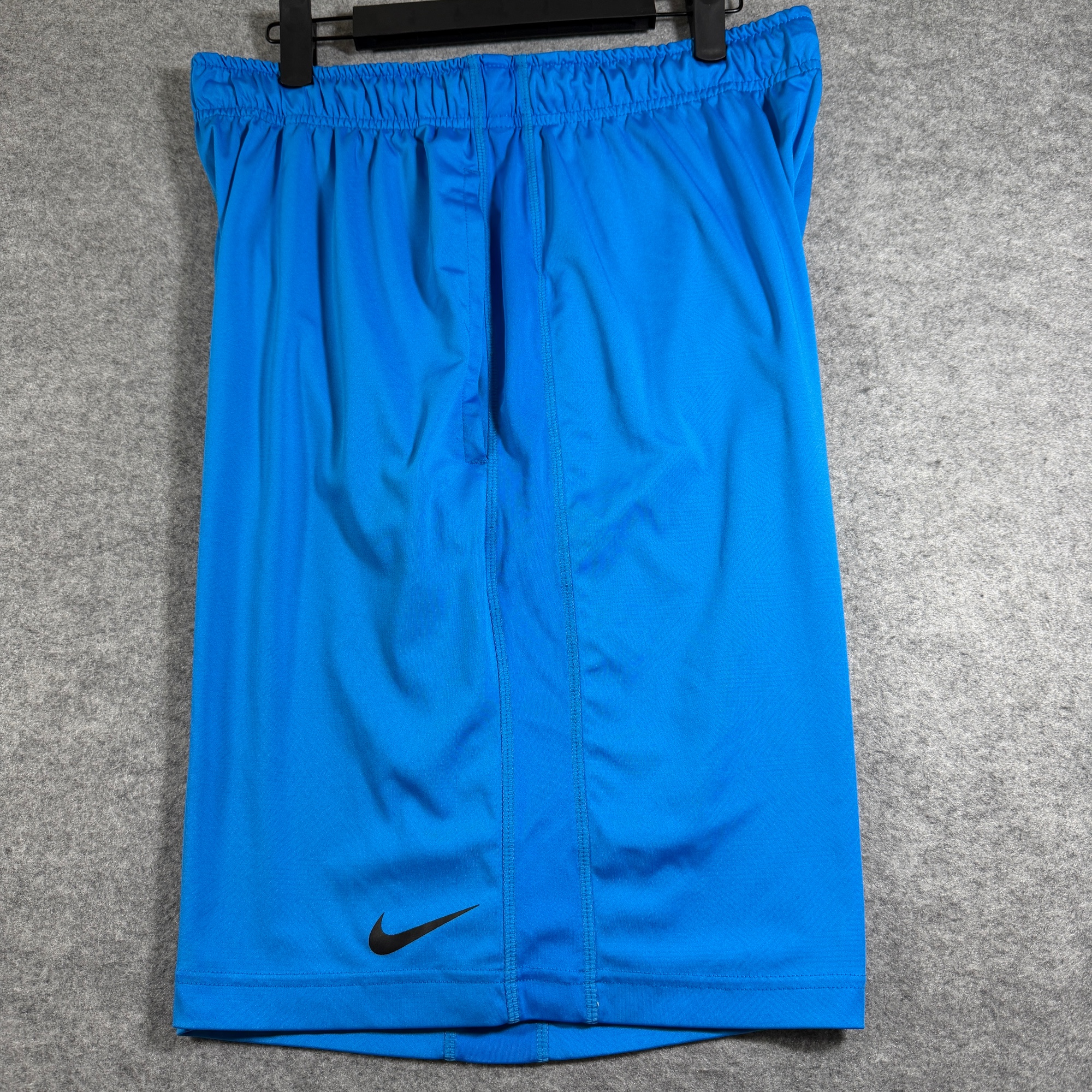 Nike Dri-Fit Shorts Mens L Blue Drawstring Waist Side Pockets Athletic Running thumbnail 5