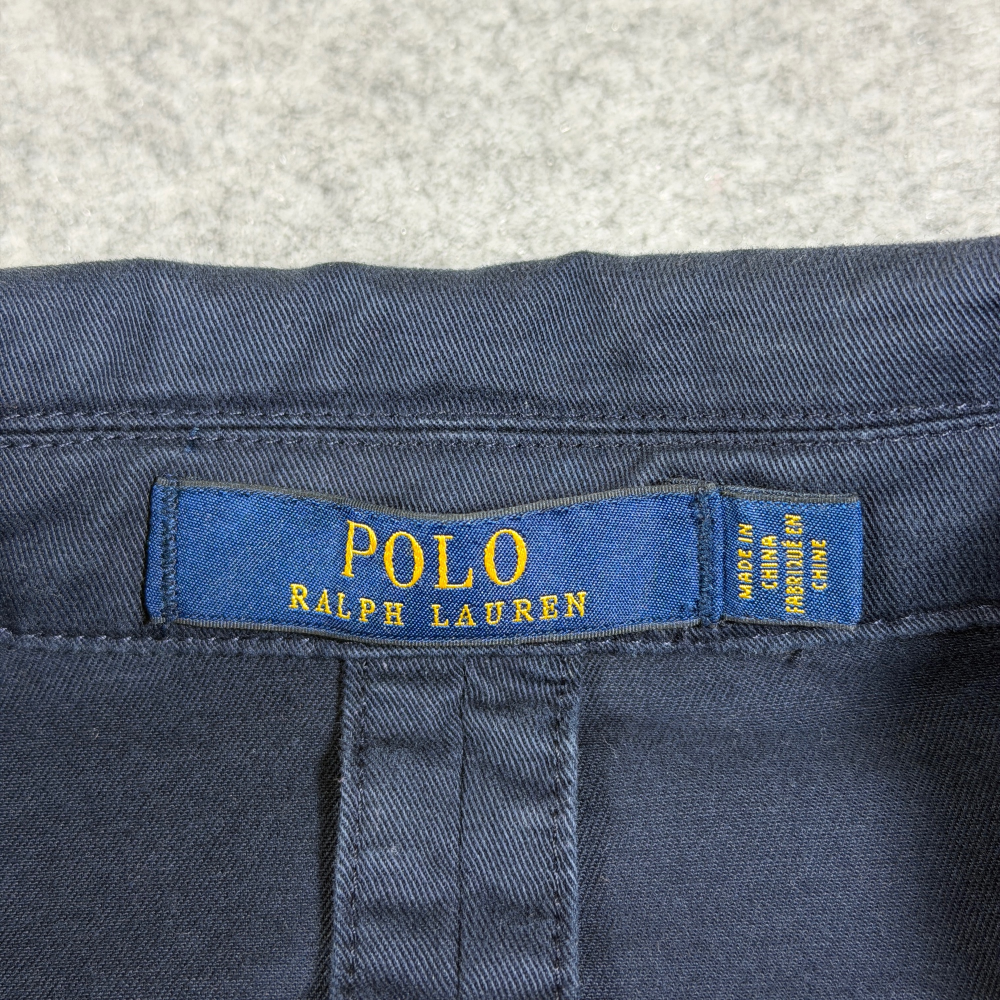 Polo Ralph Lauren Sport Coat Mens XXL Navy Two Button Notch Lapel Cotton Blazer thumbnail 4