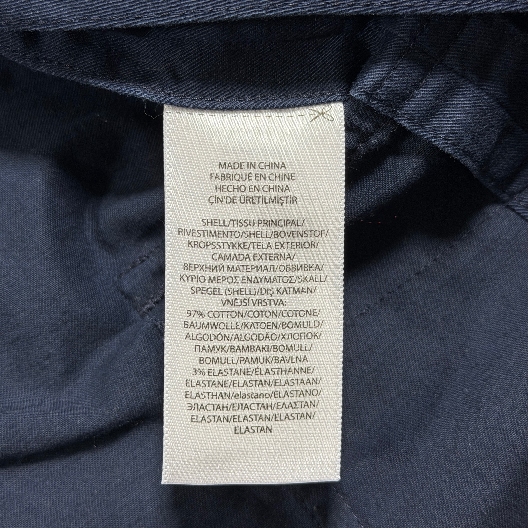 Polo Ralph Lauren Sport Coat Mens XXL Navy Two Button Notch Lapel Cotton Blazer thumbnail 13