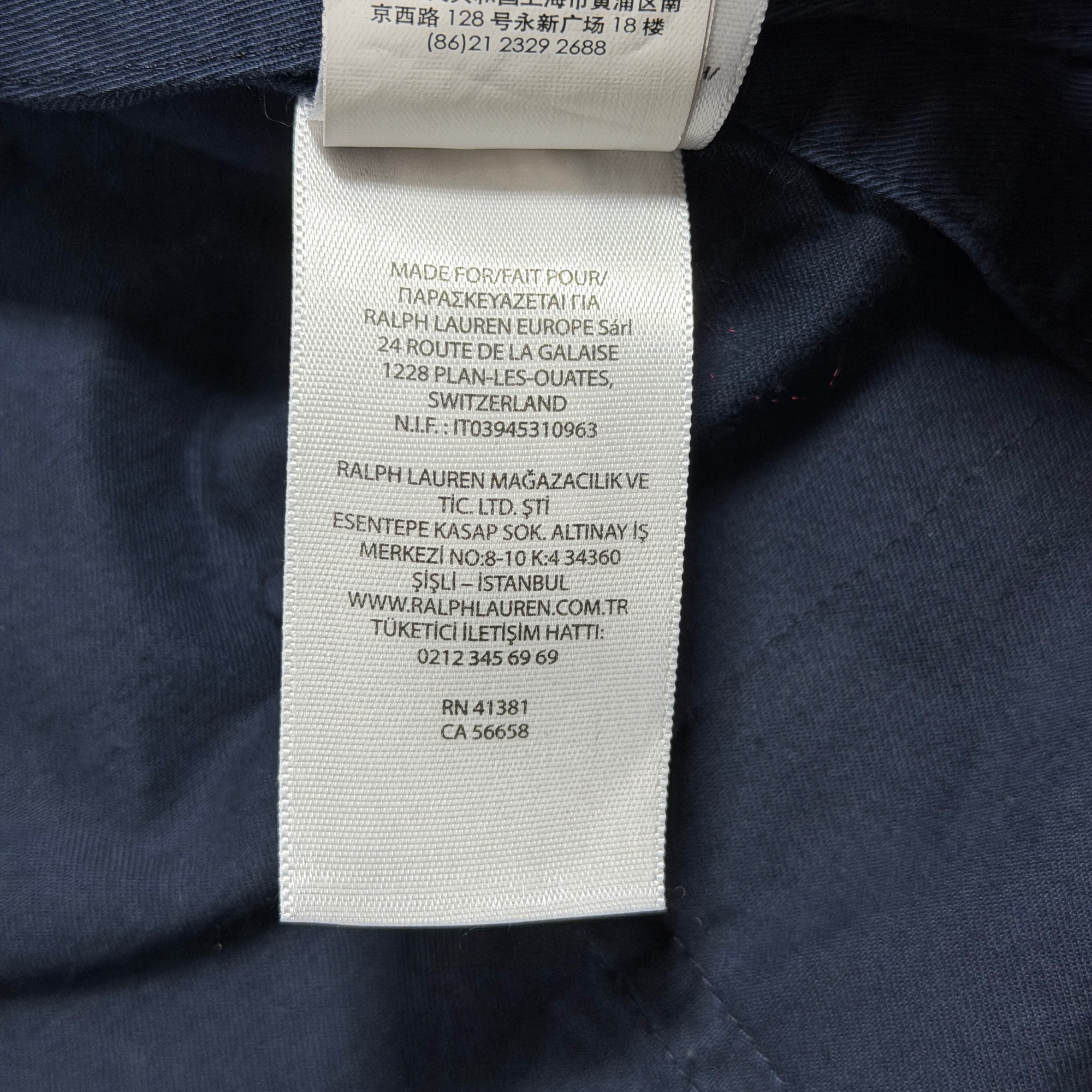 Polo Ralph Lauren Sport Coat Mens XXL Navy Two Button Notch Lapel Cotton Blazer thumbnail 14