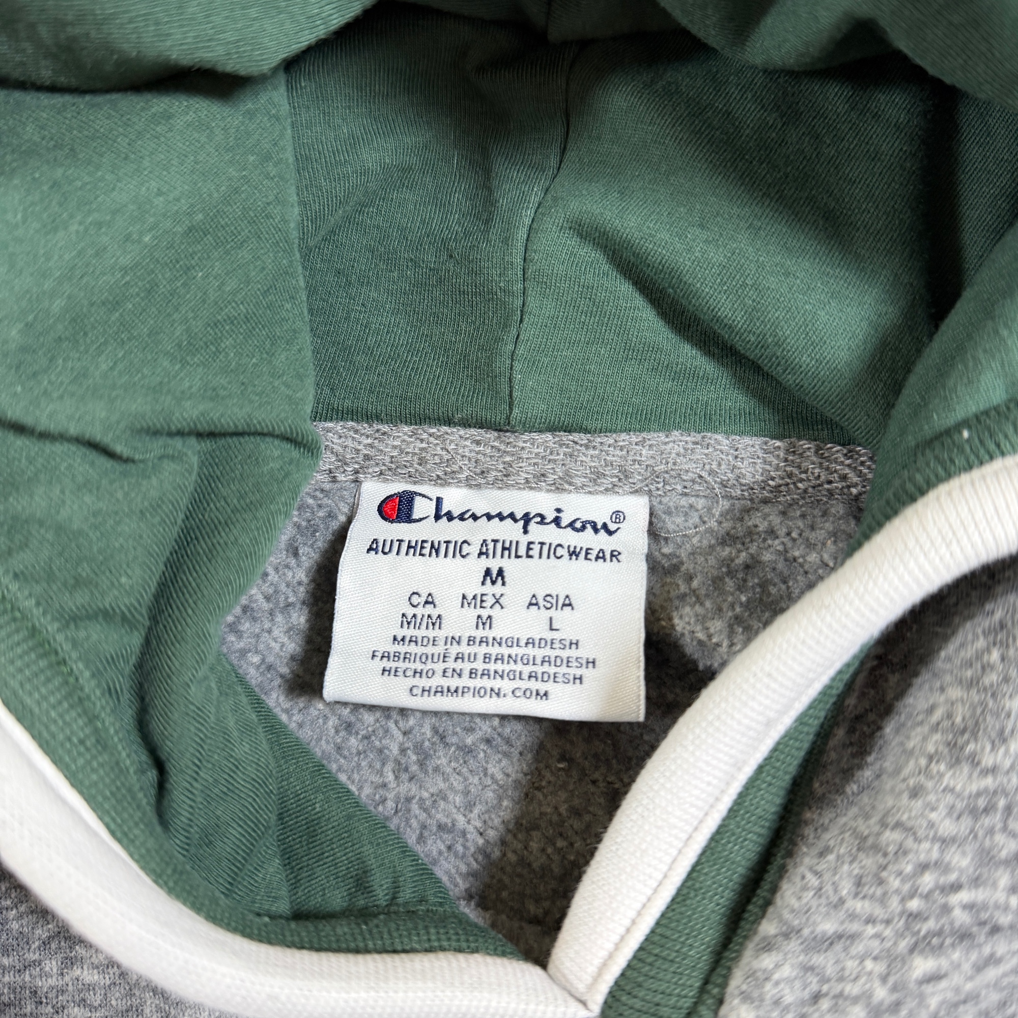 Champion Hoodie Mens M Gray Colorado State Rams Embroidered Pullover Fleece thumbnail 5