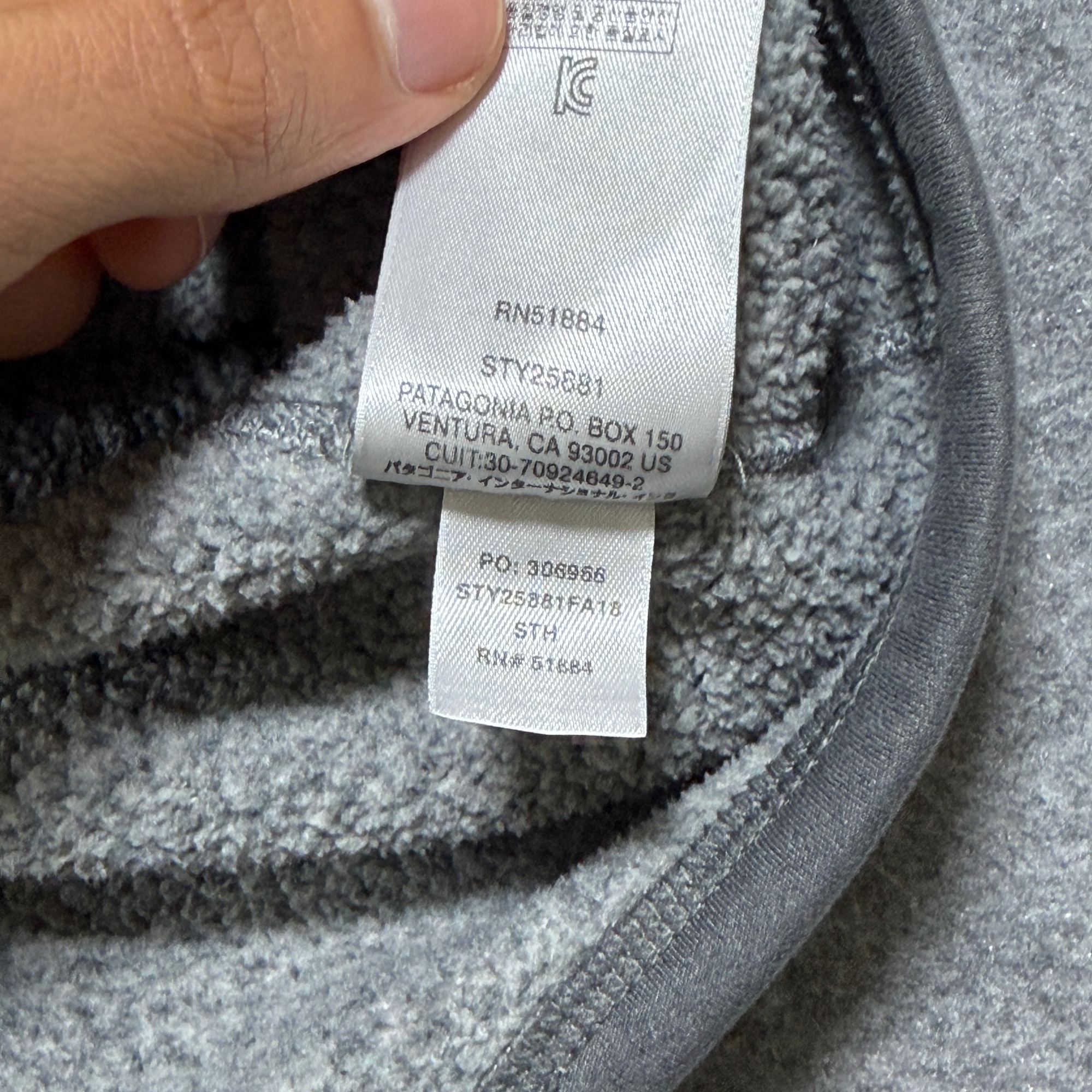 Patagonia Better Sweater Vest Mens XL Gray Full Zip Fleece Chest Pocket Logo thumbnail 12