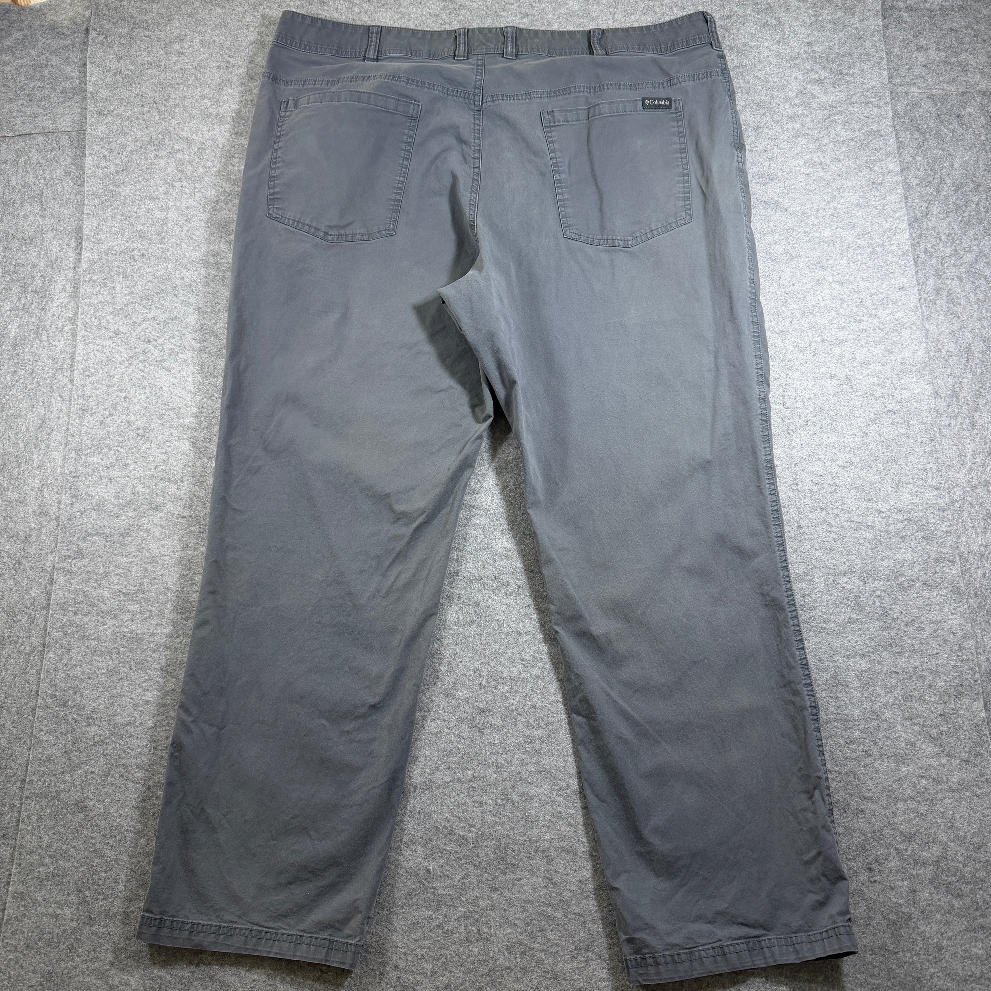 Columbia Pants Mens 40x30 Gray Regular Fit Five Pocket Cotton Stretch Casual thumbnail 2