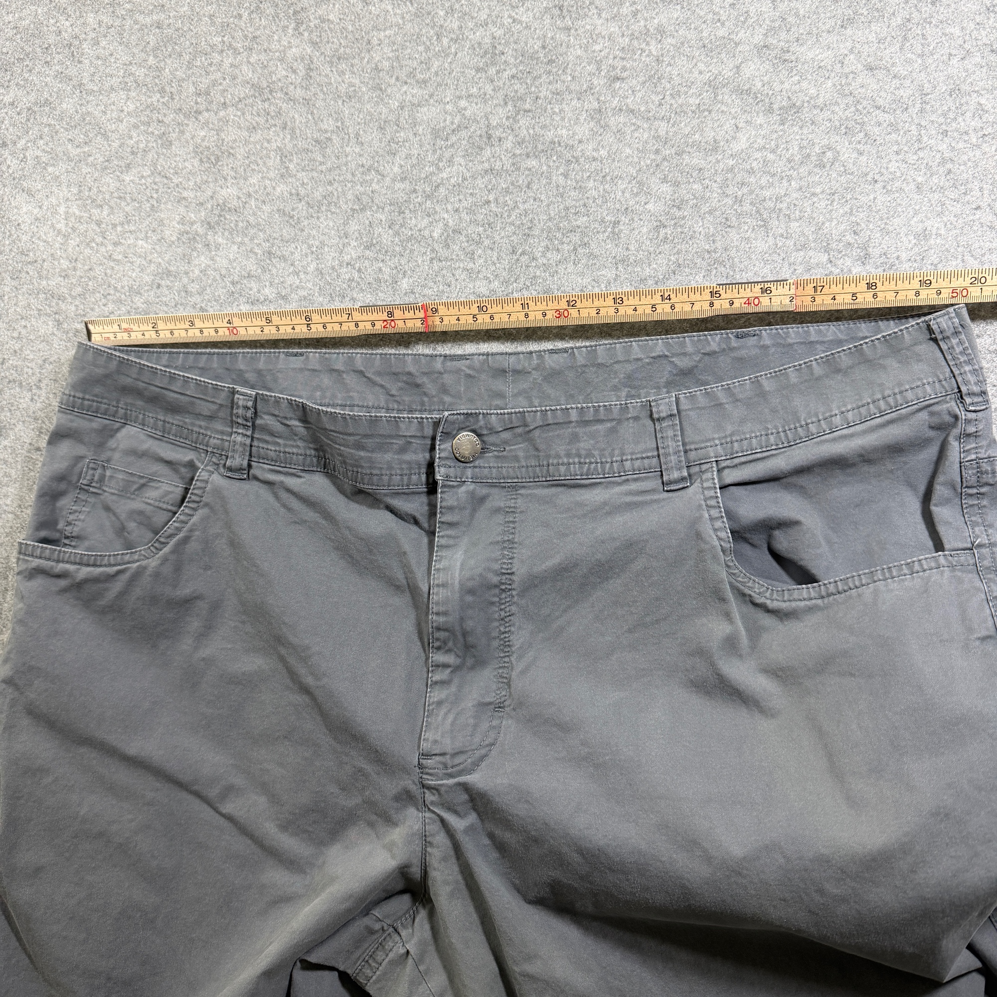 Columbia Pants Mens 40x30 Gray Regular Fit Five Pocket Cotton Stretch Casual thumbnail 6