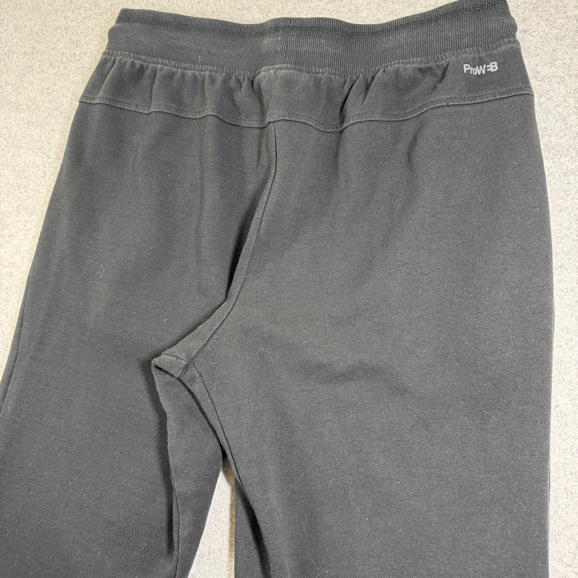 Spyder Active Joggers Mens L Black Drawstring Zip Pockets Ribbed Cuffs Taper thumbnail 4