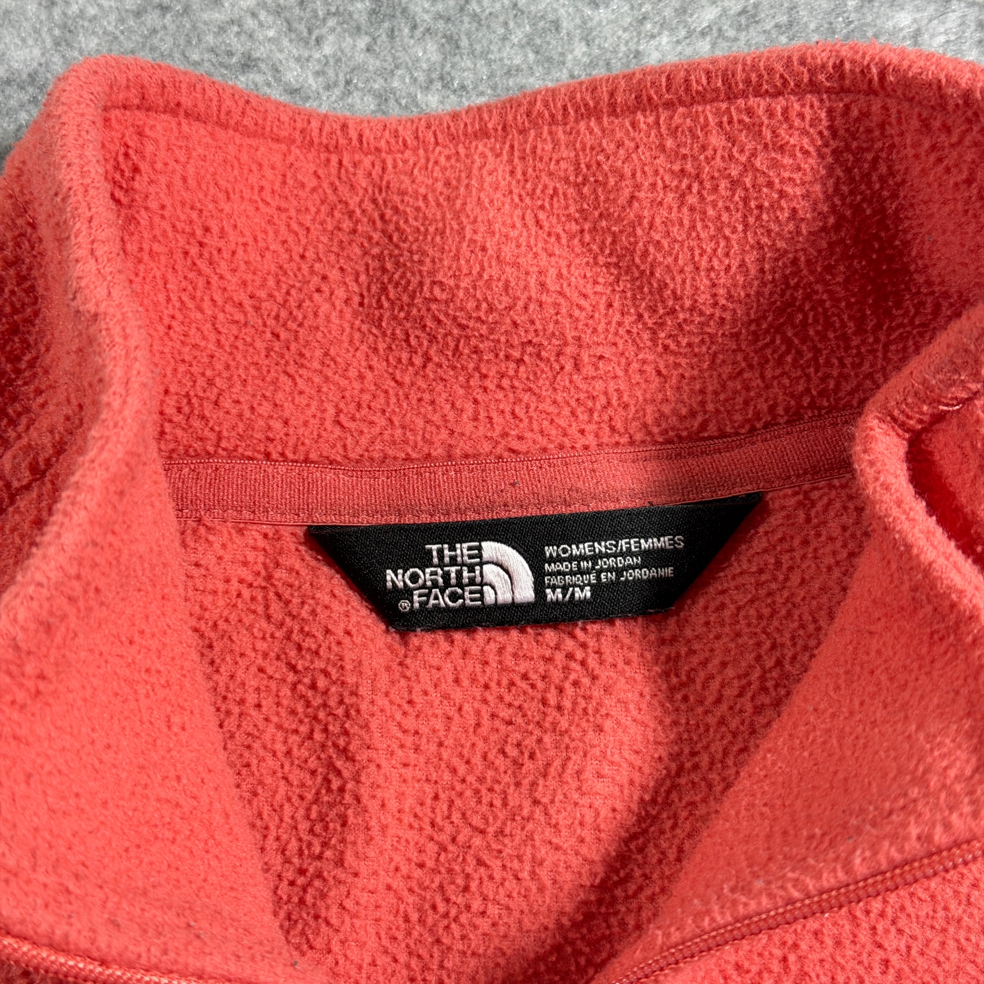 The North Face Fleece Pullover Womens M Coral 1/4 Zip TKA 100 Glacier Outdoor thumbnail 4