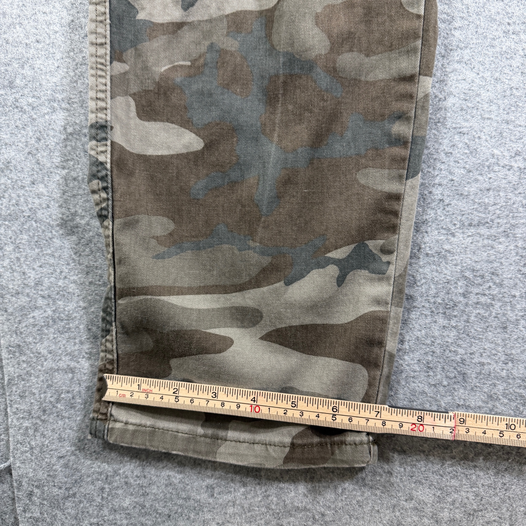 Wrangler Cargo Pants Mens 44x30 Camouflage Regular Taper Stretch Cotton Utility thumbnail 9