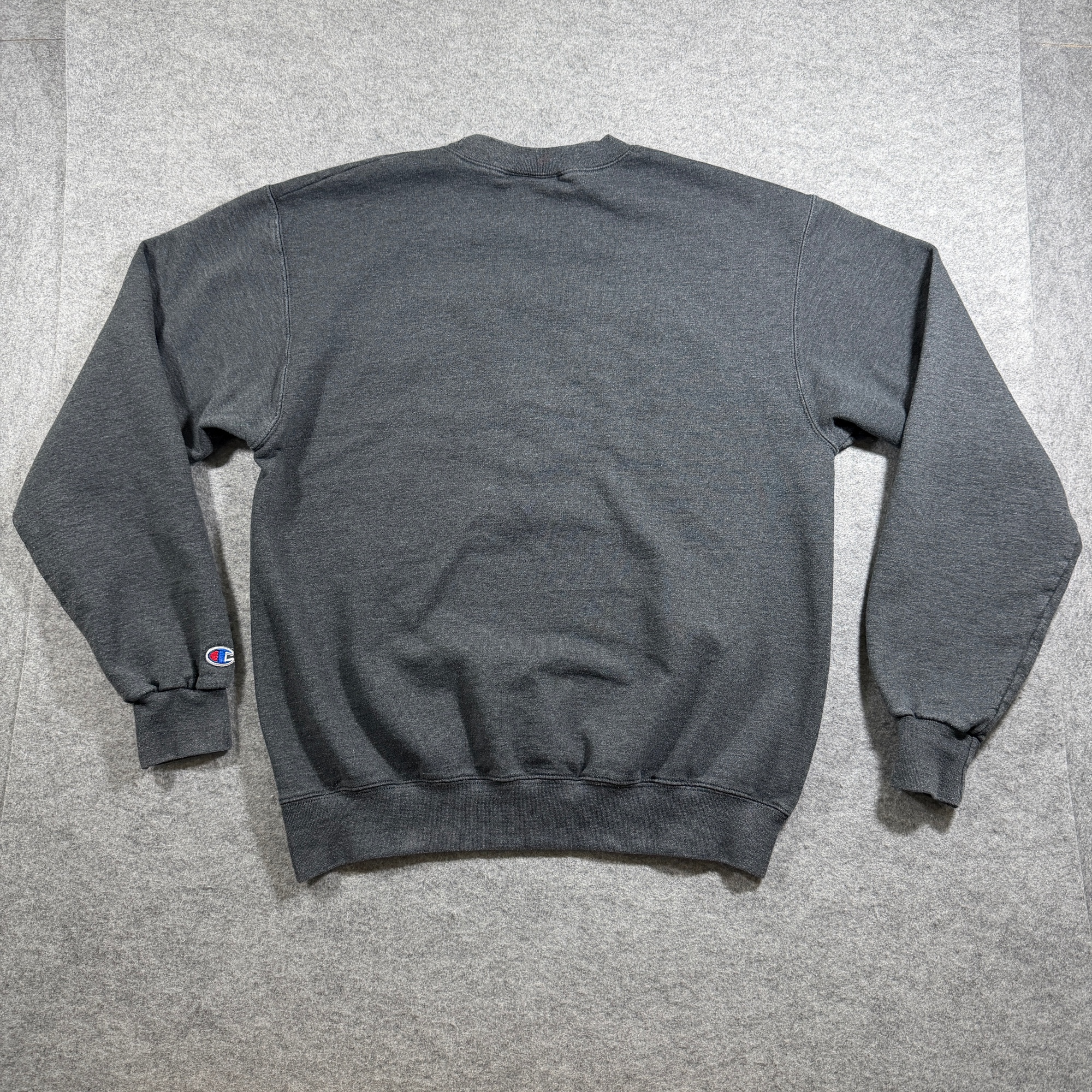 Vintage Champion Sweatshirt Mens M Charcoal Gray Columbia University Crewneck thumbnail 2