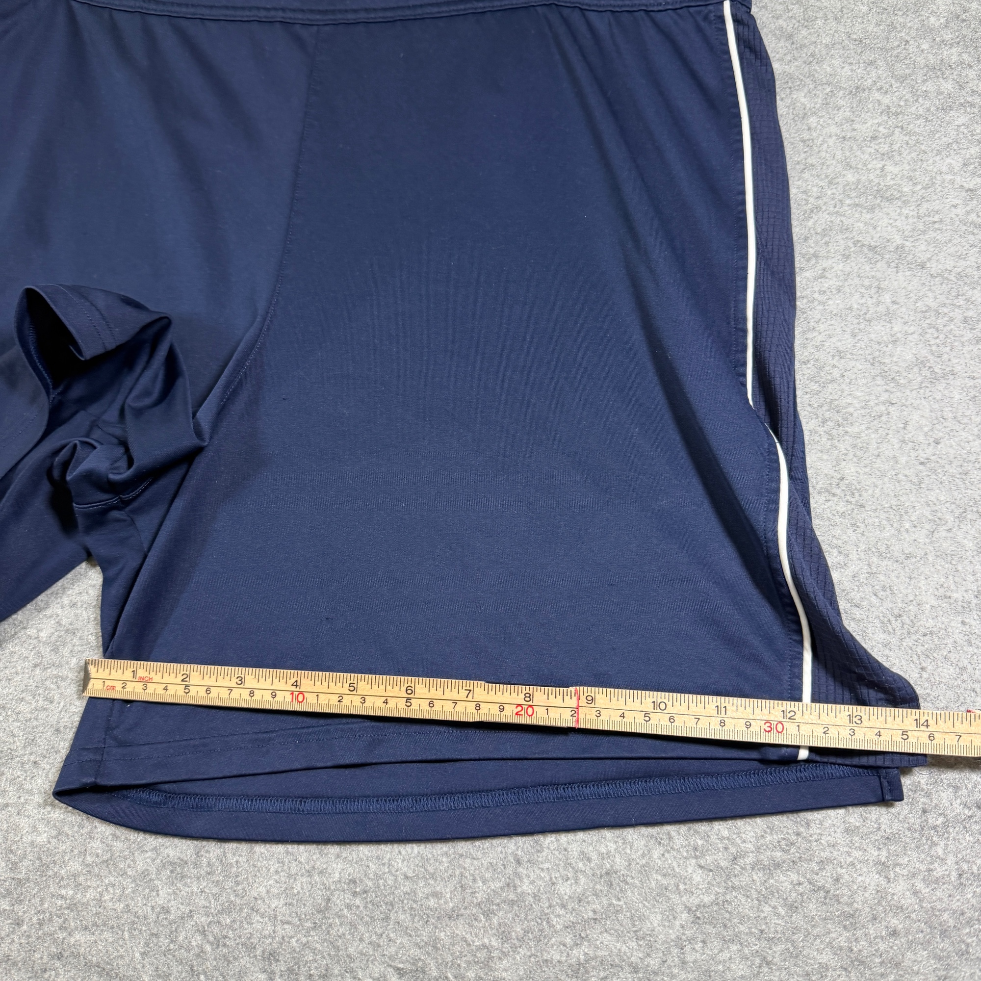 Under Armour Athletic Shorts Mens M Navy Drawstring Side Slits Running Gym thumbnail 8