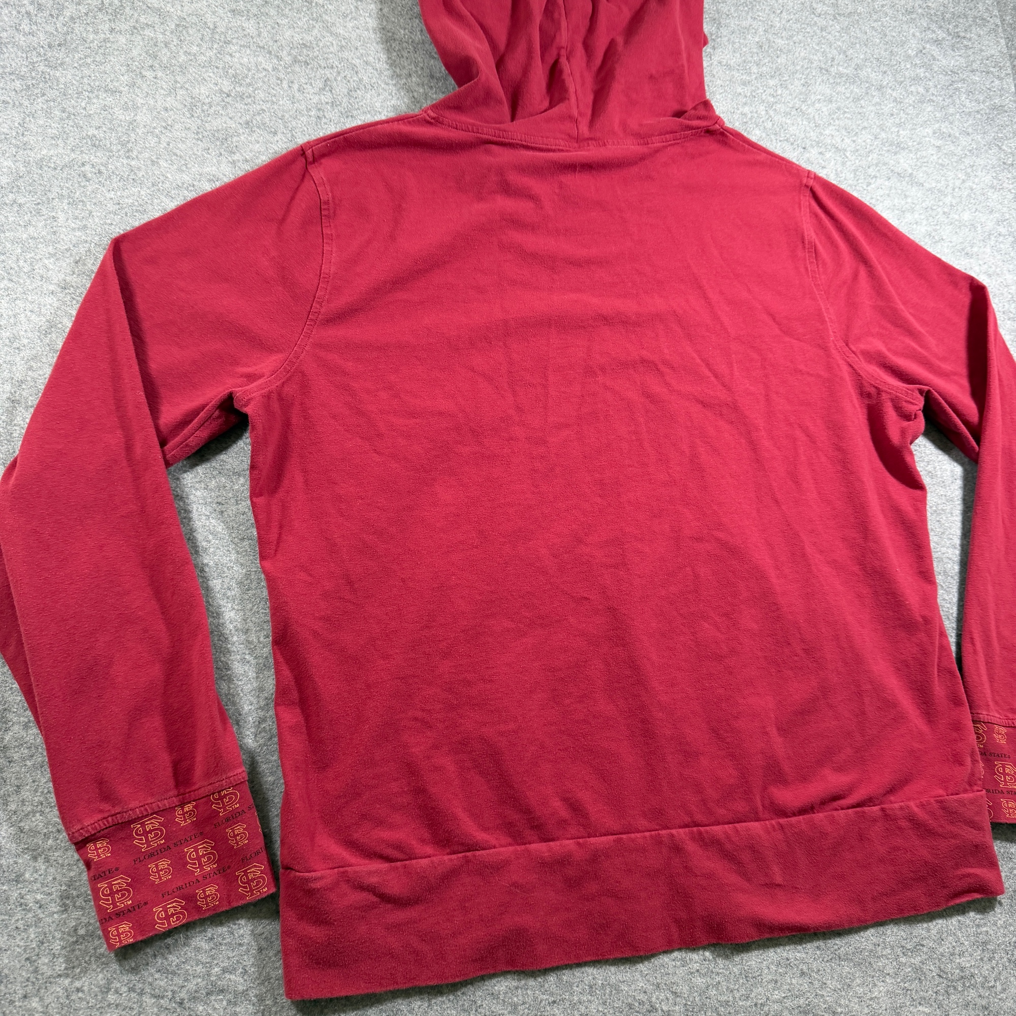 58 Sports Florida State Seminoles Hoodie Shirt Mens XXL Red Lightweight FSU NCAA thumbnail 12
