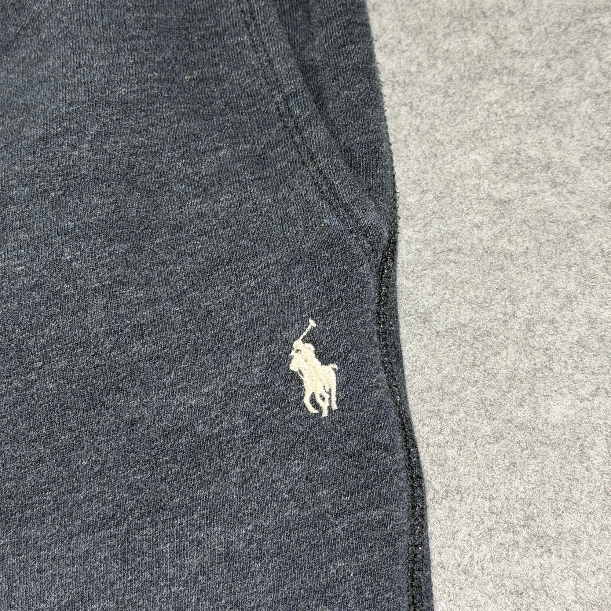 Polo Ralph Lauren Sweatpants Mens XL Navy Heather Embroidered Pony Logo Fleece thumbnail 3