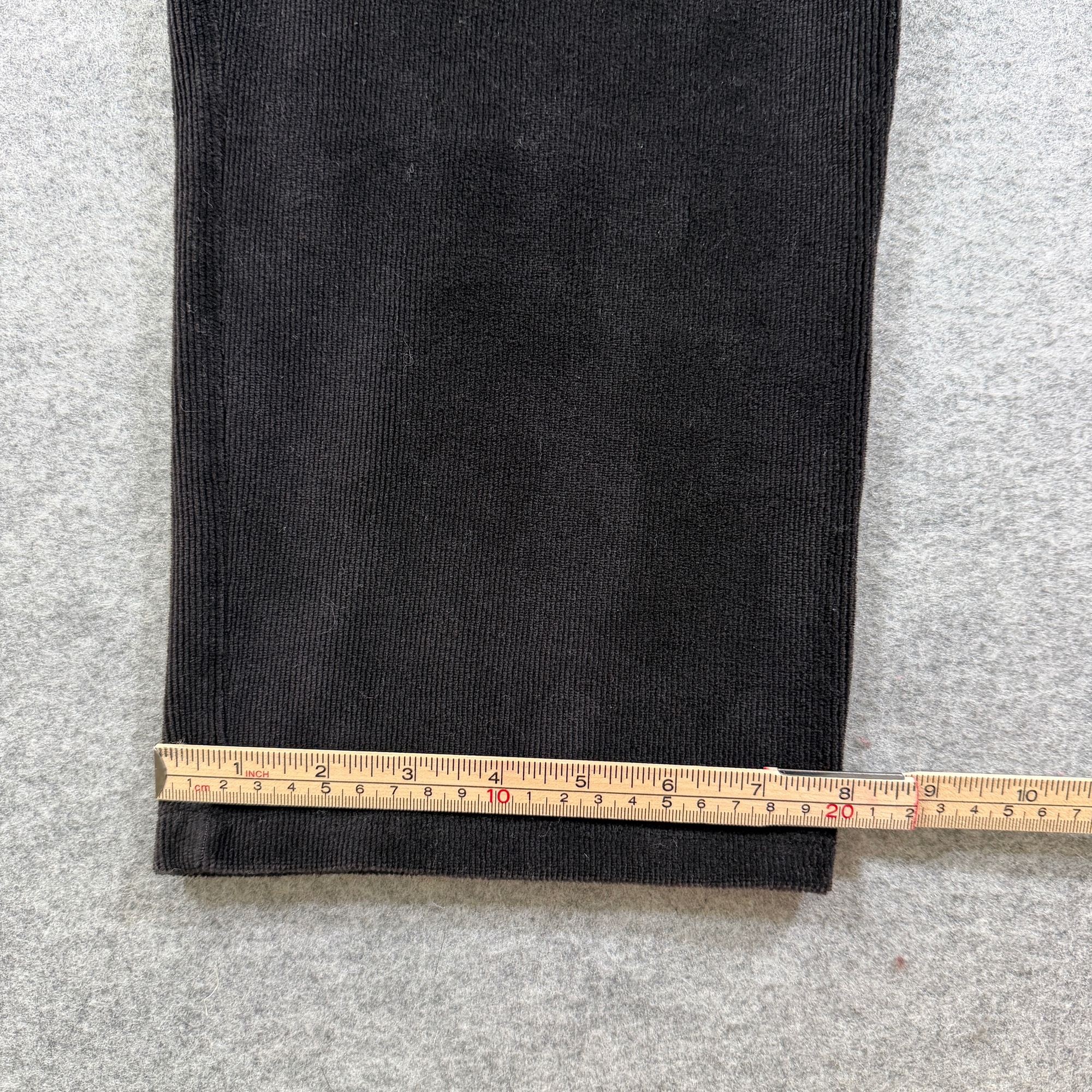 Michael Kors Velour Pants Womens XL Black Ribbed Straight Leg Lounge Stretch thumbnail 10