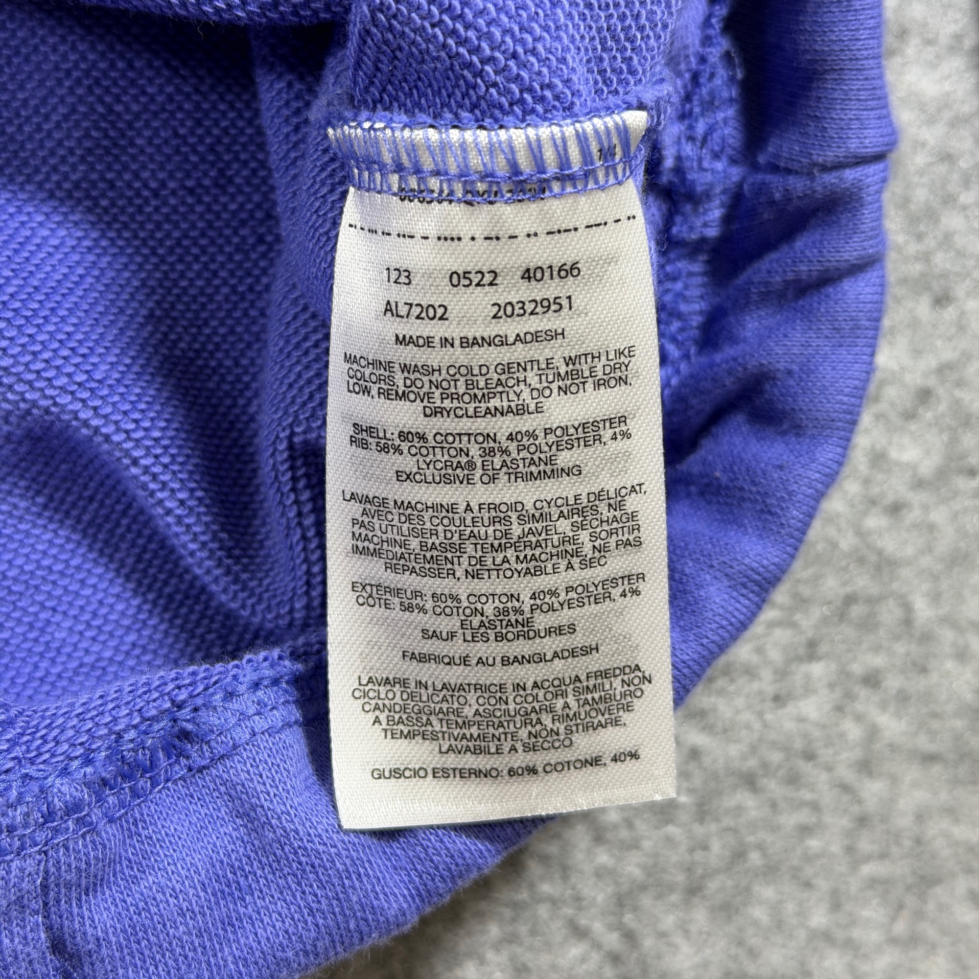 Columbia Sweatshirt Womens L Purple Boxy Drop Shoulder Drawstring Hem Cotton thumbnail 11