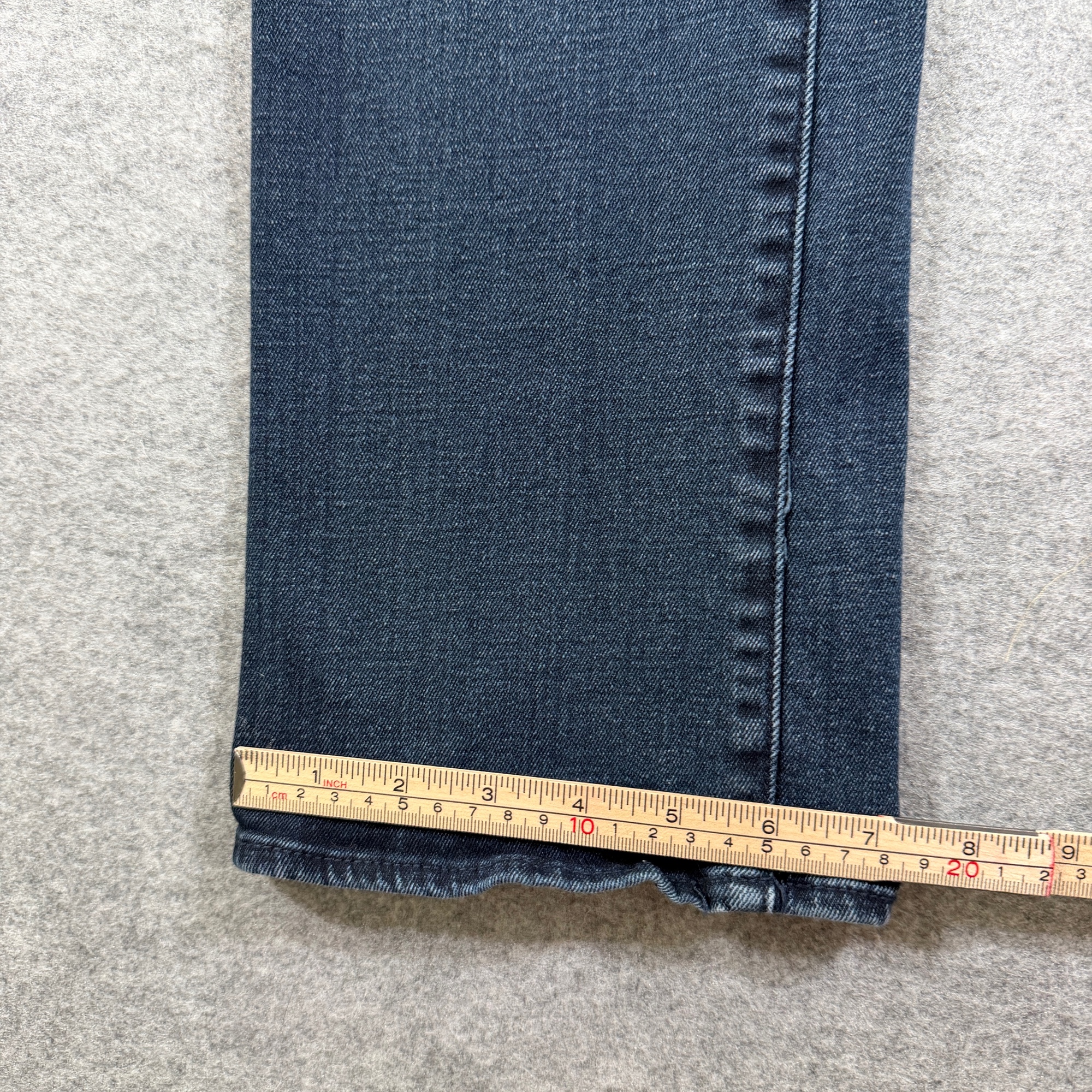 Delias Vintage Y2K Bootcut Jeans Womens 11/12S Dark Blue Denim Low Rise Faded thumbnail 9