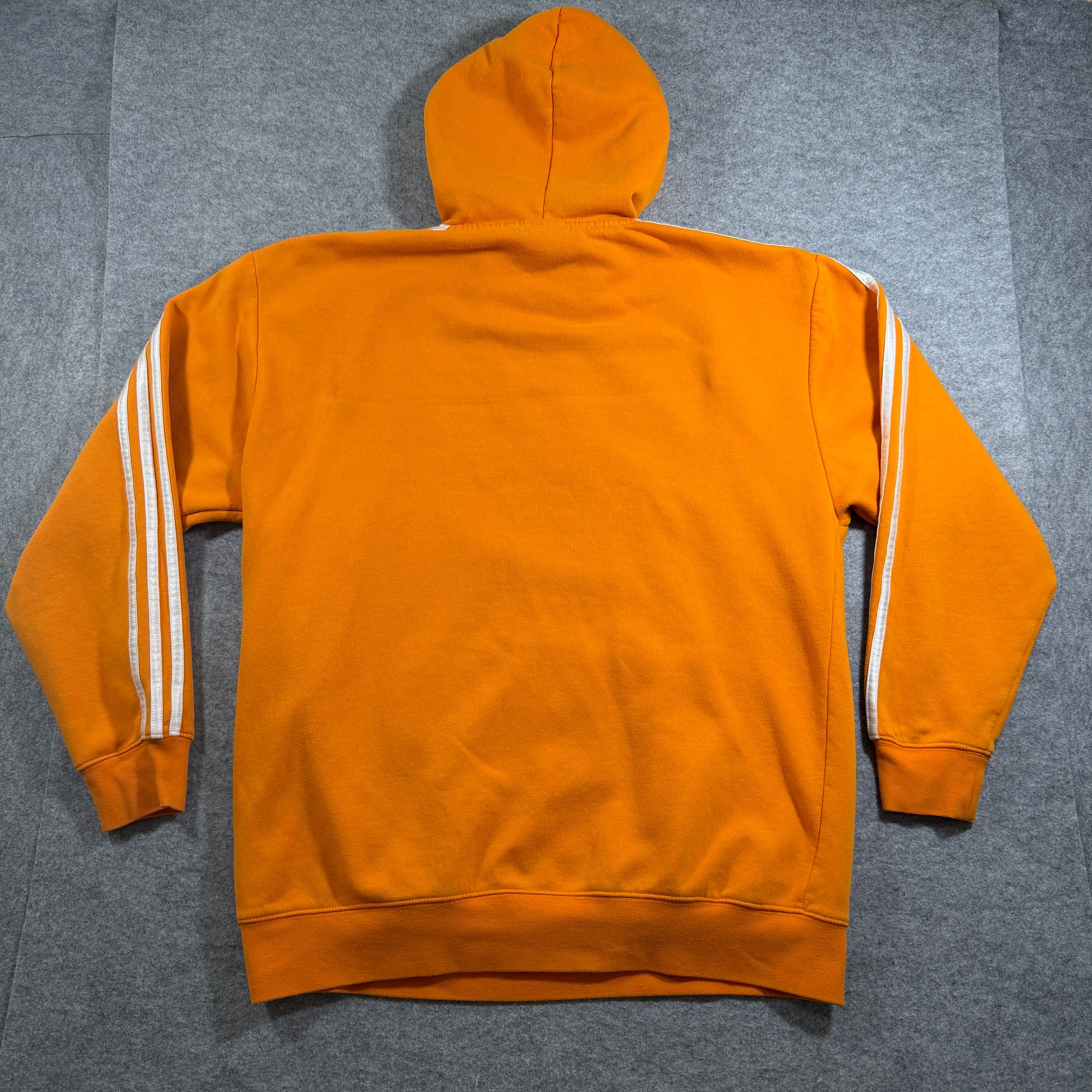 Adidas Hoodie Mens M Orange Tennessee Volunteers Pullover 3 Stripe Fan Gear NCAA thumbnail 2
