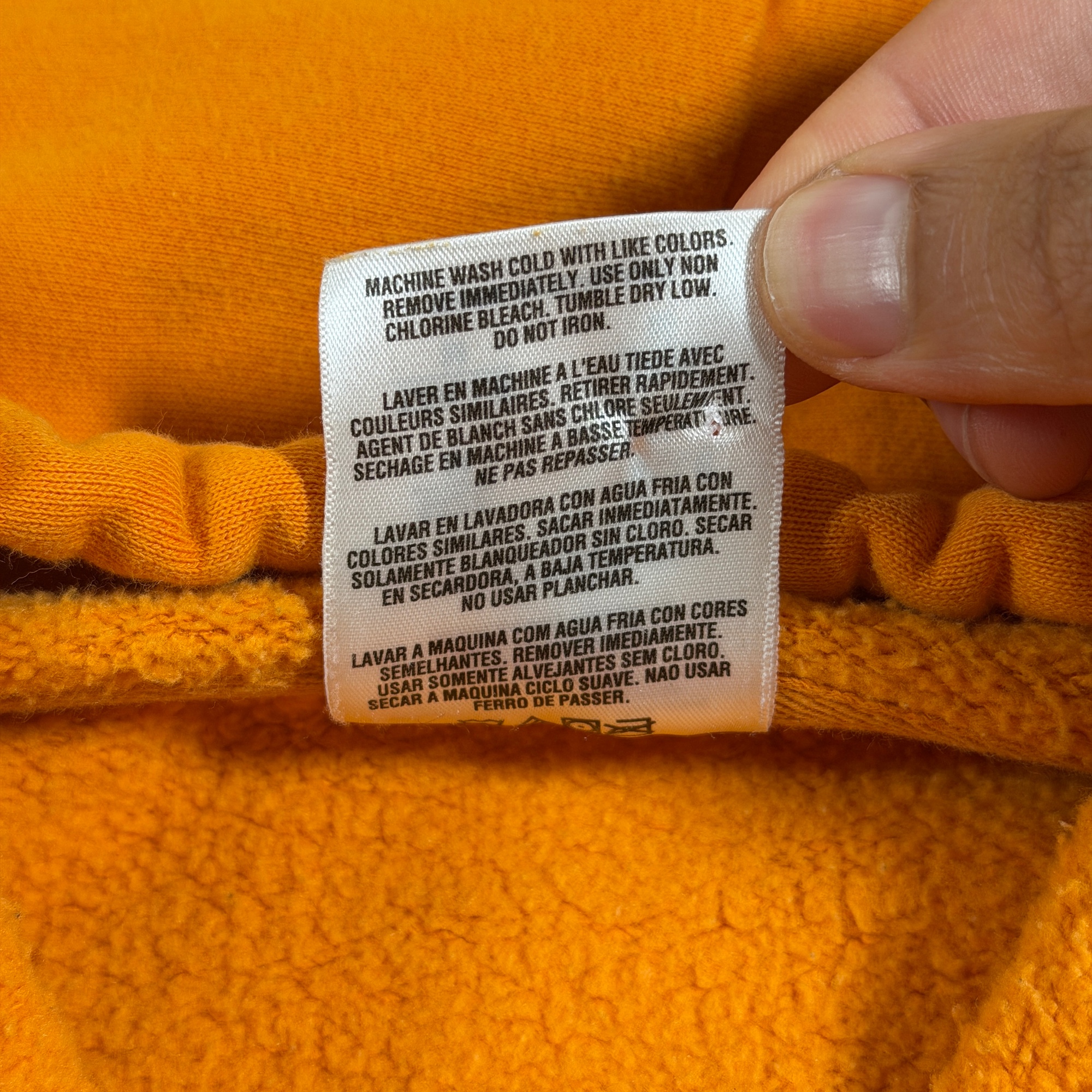 Adidas Hoodie Mens M Orange Tennessee Volunteers Pullover 3 Stripe Fan Gear NCAA thumbnail 10