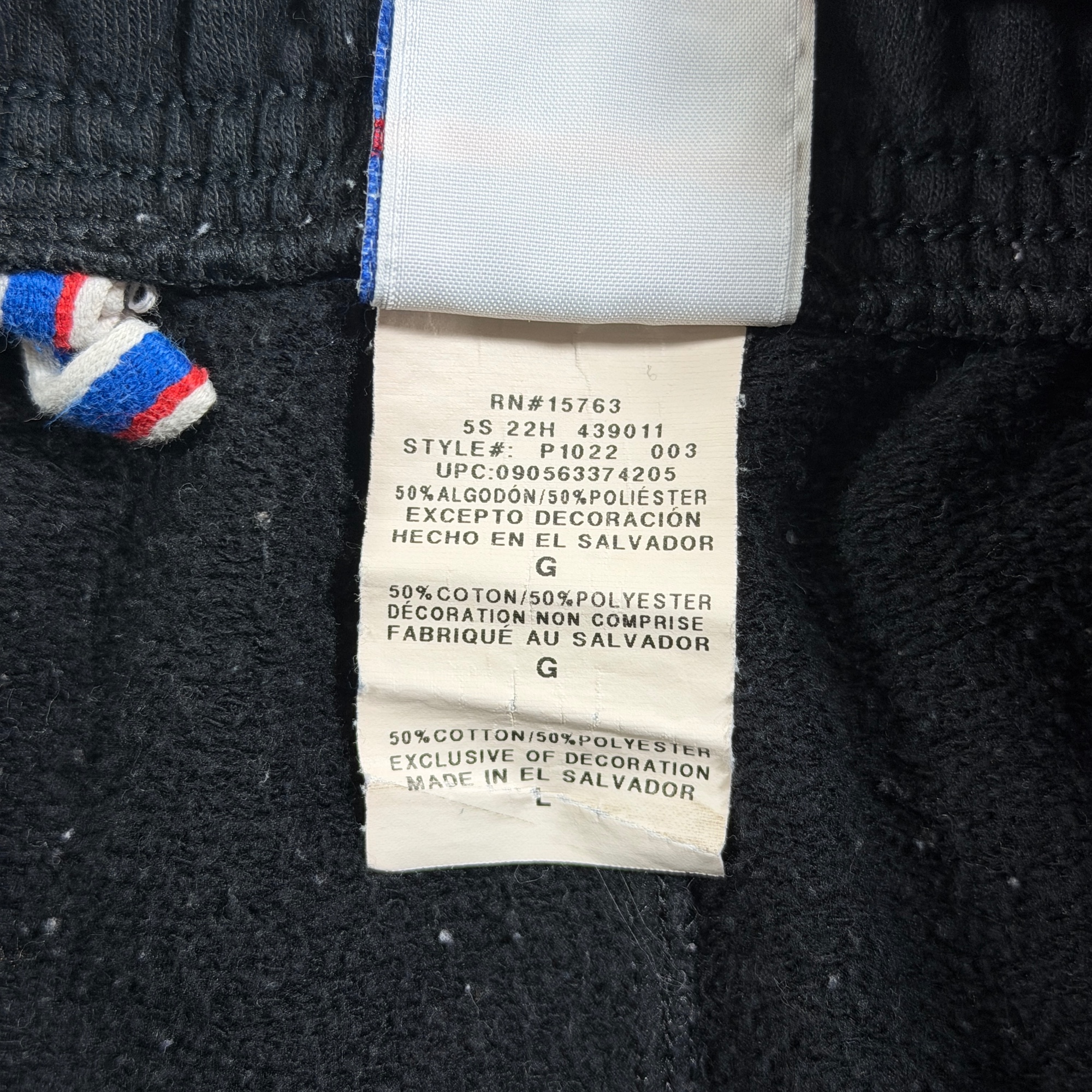 Champion Sweatpants Mens L Black Heavyweight Fleece Cuffed Joggers Drawstring thumbnail 5