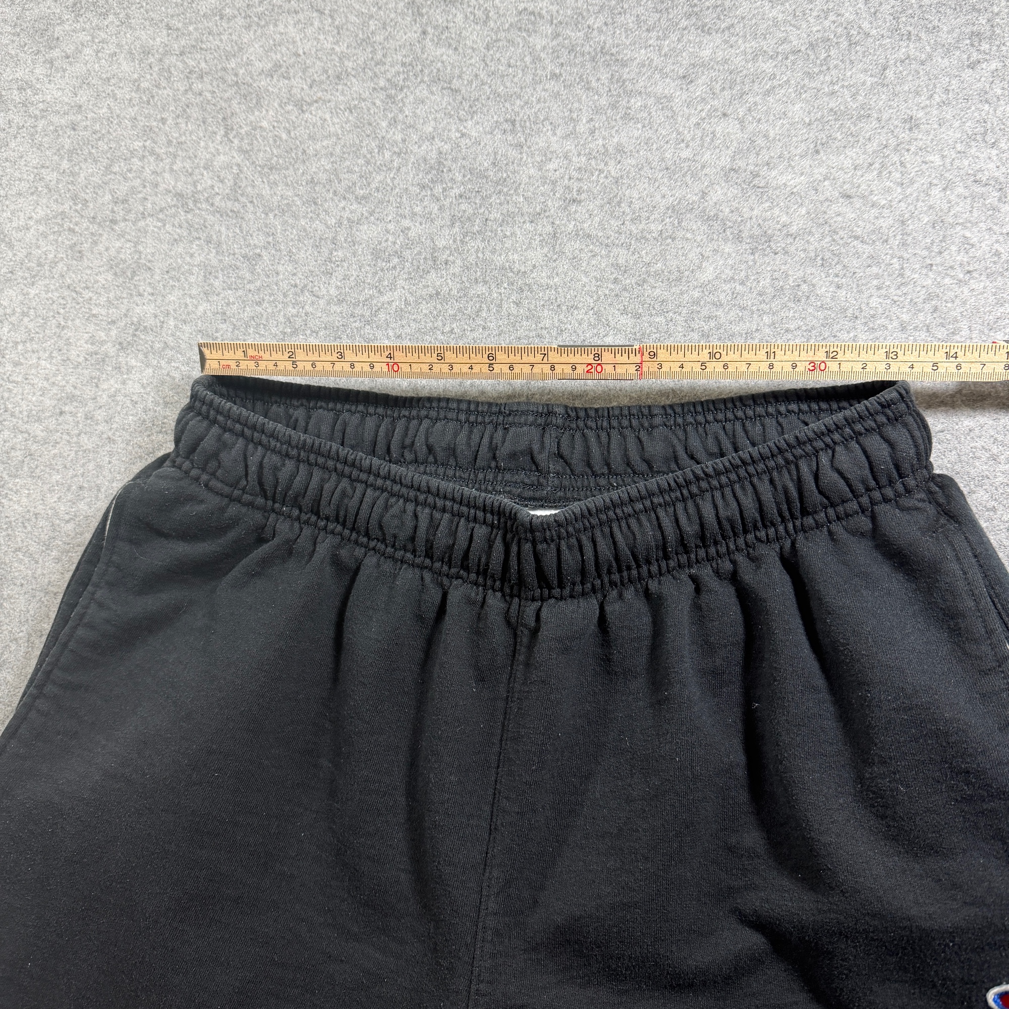 Champion Sweatpants Mens L Black Heavyweight Fleece Cuffed Joggers Drawstring thumbnail 6