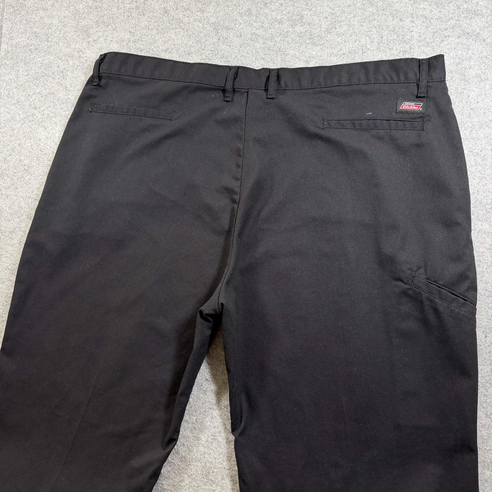 Dickies Work Pants Mens 44x30 Black Relaxed Straight Carpenter Utility Workwear thumbnail 3