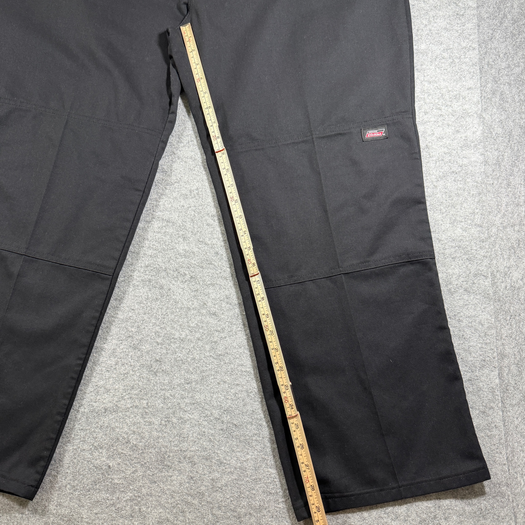 Dickies Work Pants Mens 44x30 Black Relaxed Straight Carpenter Utility Workwear thumbnail 6