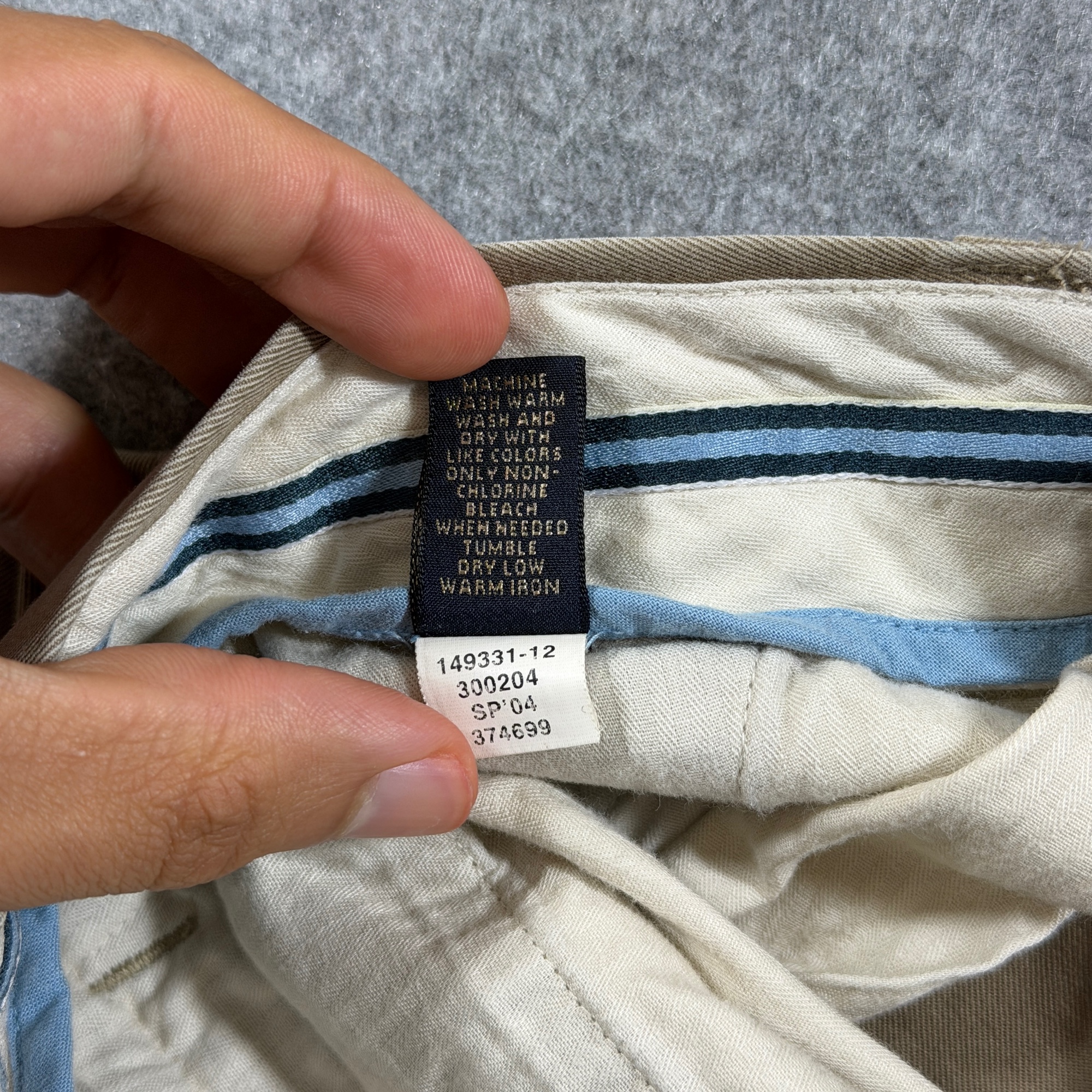 Banana Republic Dawson Pants Mens 31/32 Khaki Straight Leg 100% Cotton Chino thumbnail 11