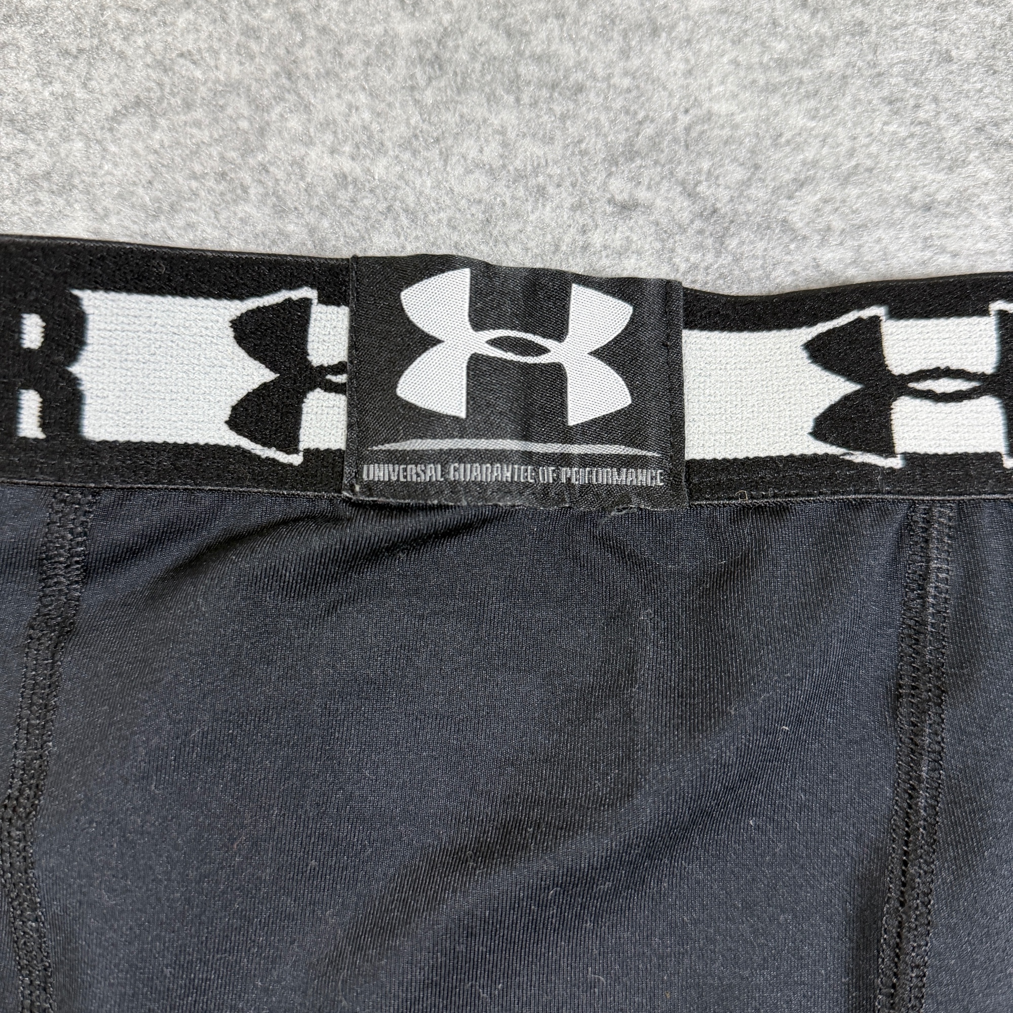 Under Armour HeatGear Compression Tights Mens M Black Running Training Gym thumbnail 10