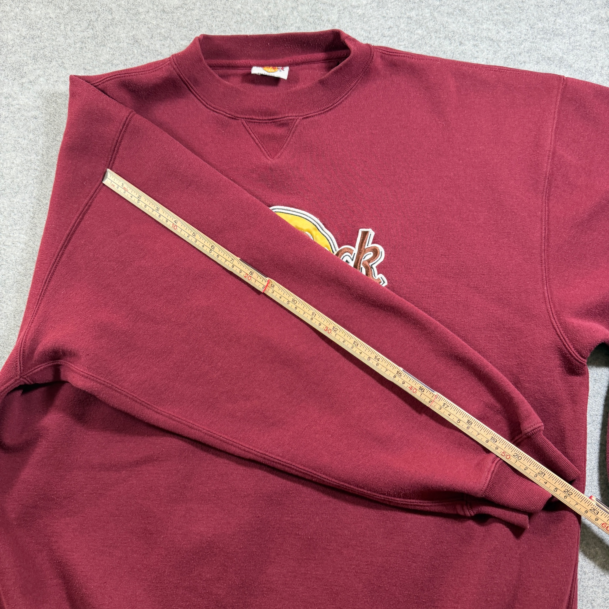 Vintage Hard Rock Cafe New York Sweatshirt Mens XL Maroon Embroidered Logo thumbnail 8