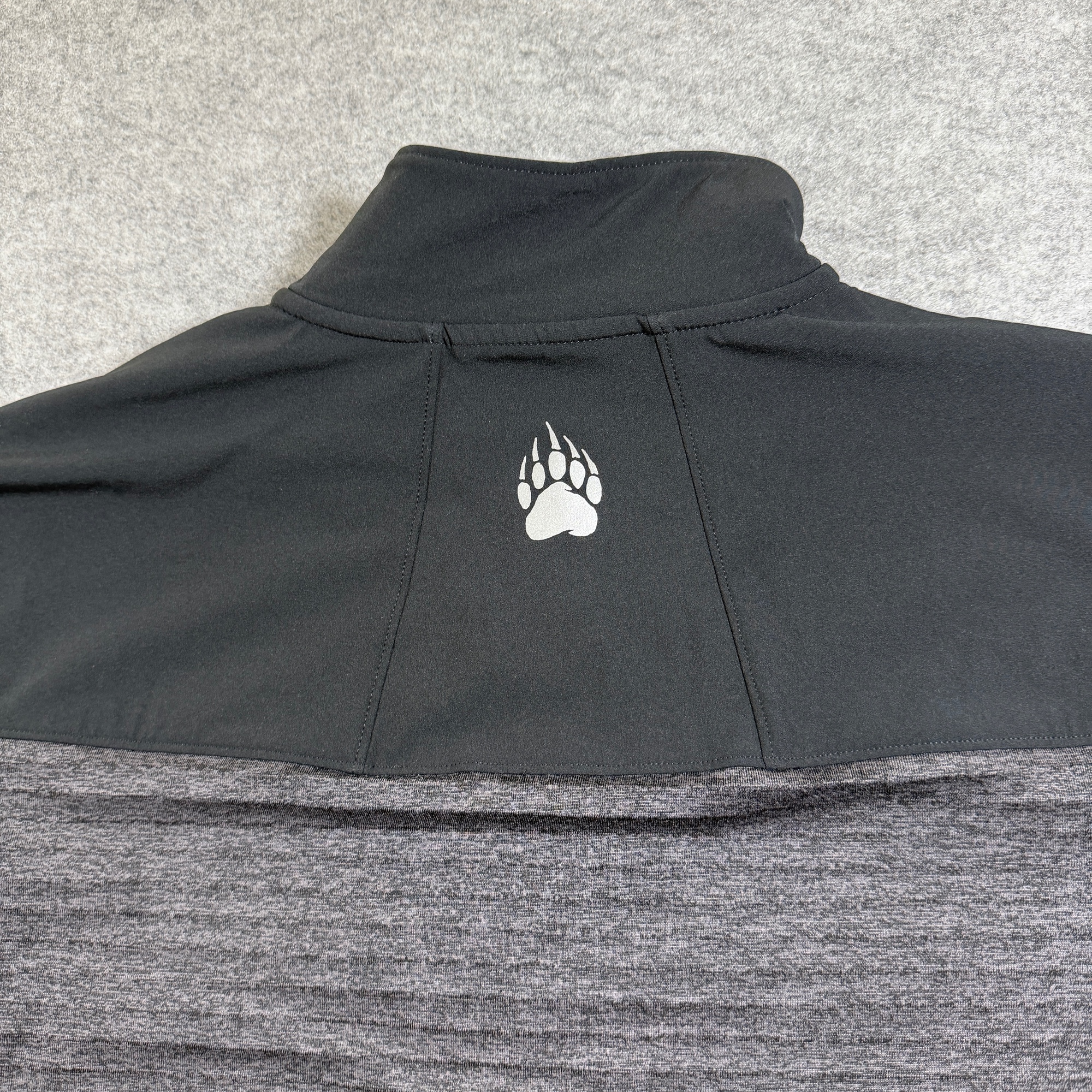 Alaskan Hardgear 1/4 Zip Fleece Jacket Mens L Gray Duluth Outdoor Hunting Hiking thumbnail 3