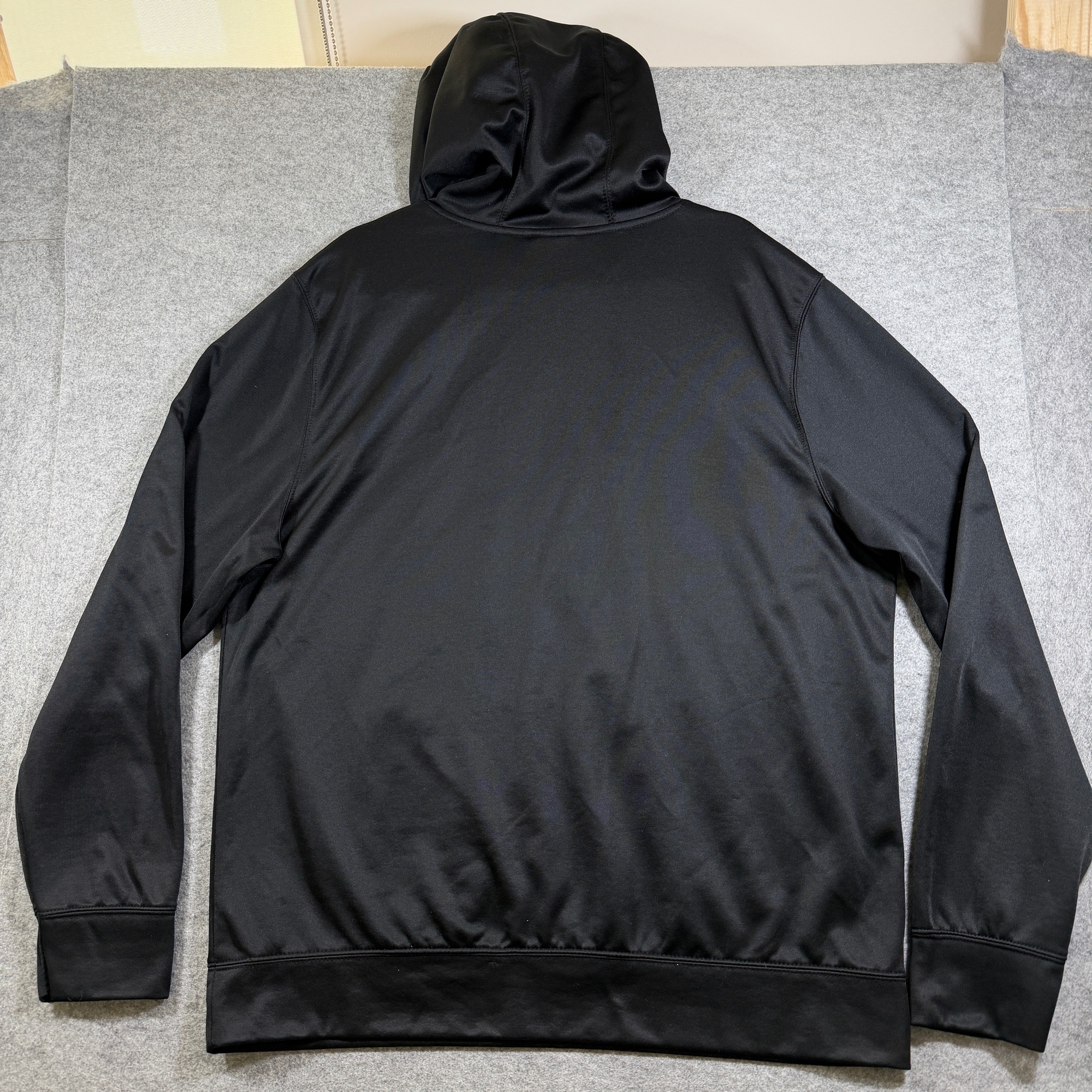 NFL Team Apparel Detroit Lions Football Hoodie Mens XL Black Pullover Fleece thumbnail 2