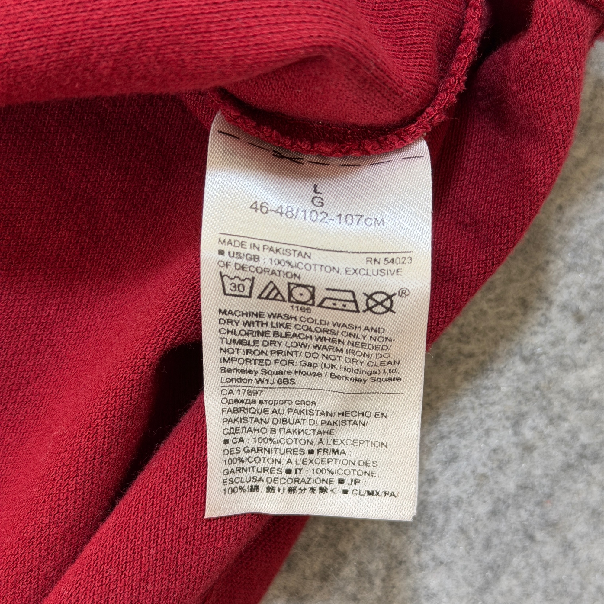 Banana Republic Pique Polo Shirt Mens L Red Cotton Elephant Logo Preppy Golf thumbnail 9