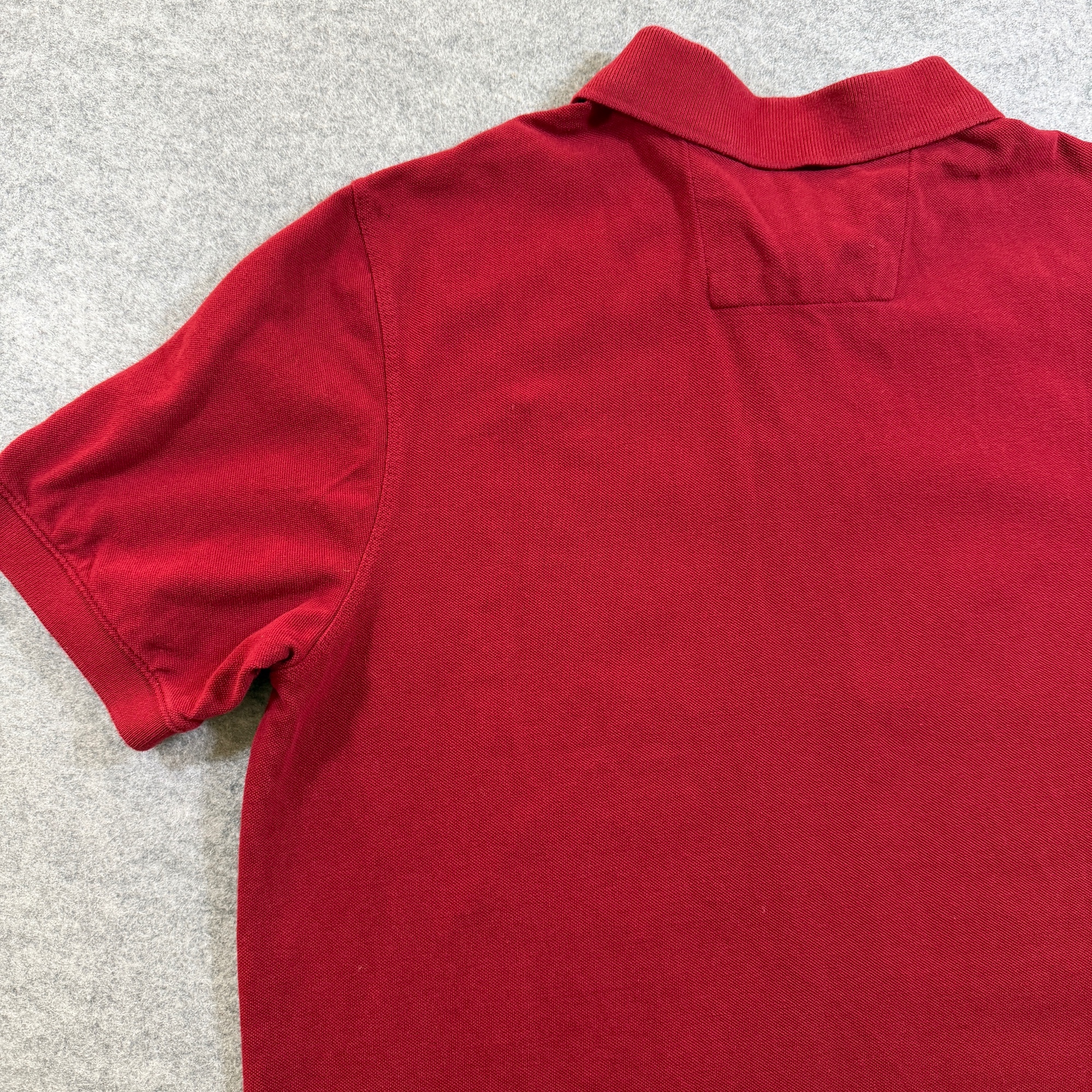 Banana Republic Pique Polo Shirt Mens L Red Cotton Elephant Logo Preppy Golf thumbnail 11