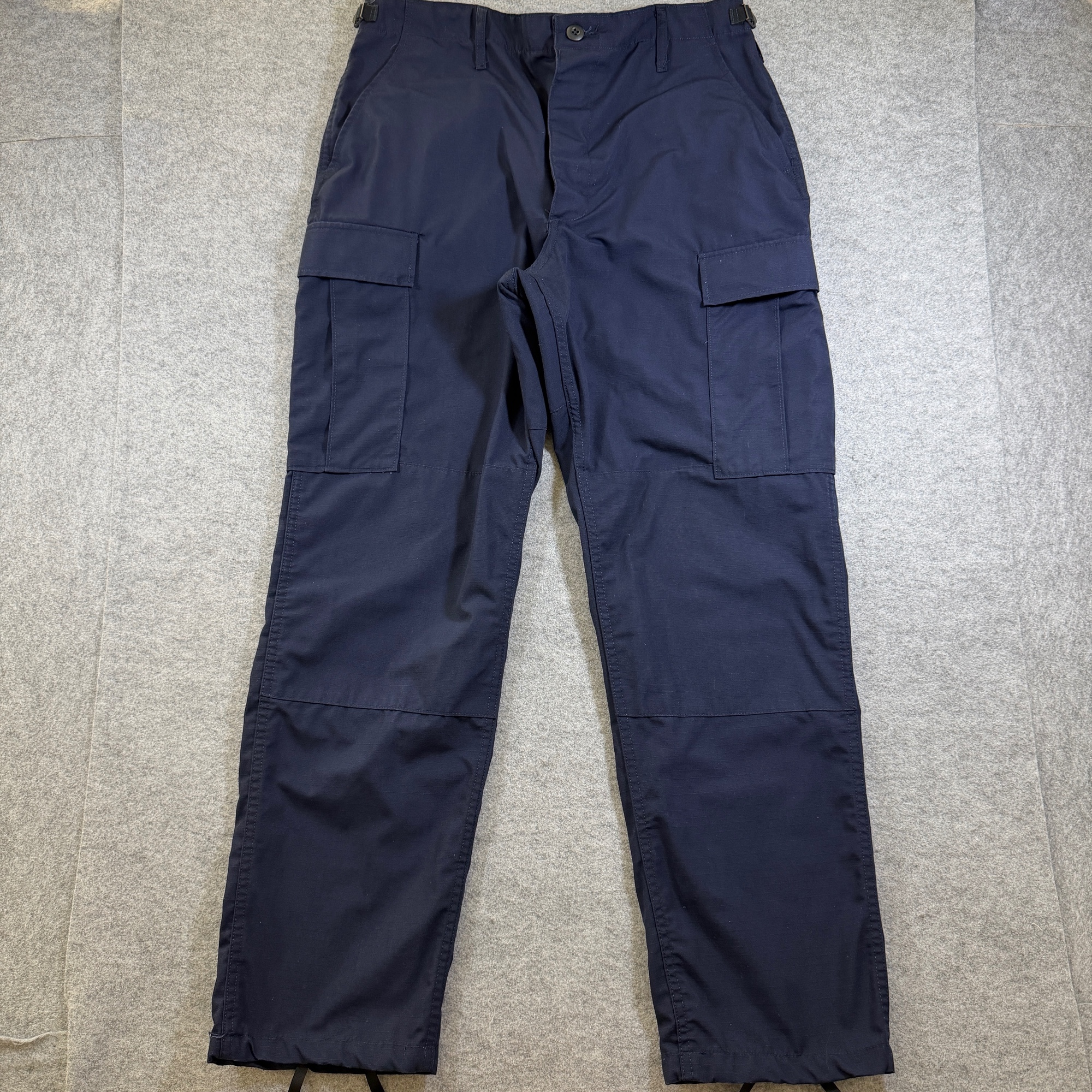 Propper Cargo Pants Mens L 34x32 Navy Ripstop Tactical Utility Adjustable Waist