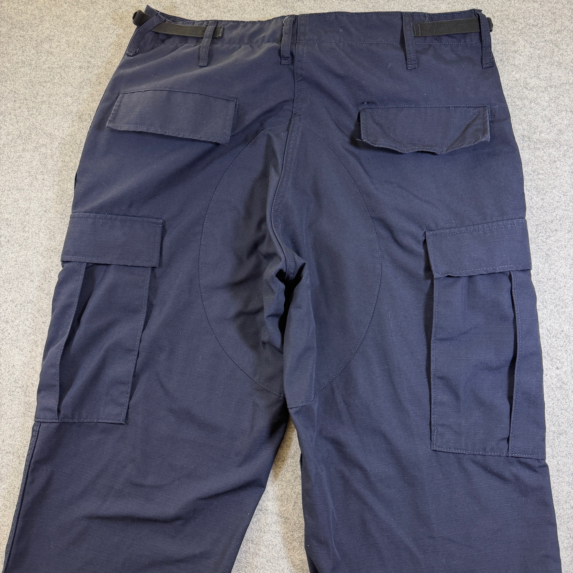 Propper Cargo Pants Mens L 34x32 Navy Ripstop Tactical Utility Adjustable Waist thumbnail 4