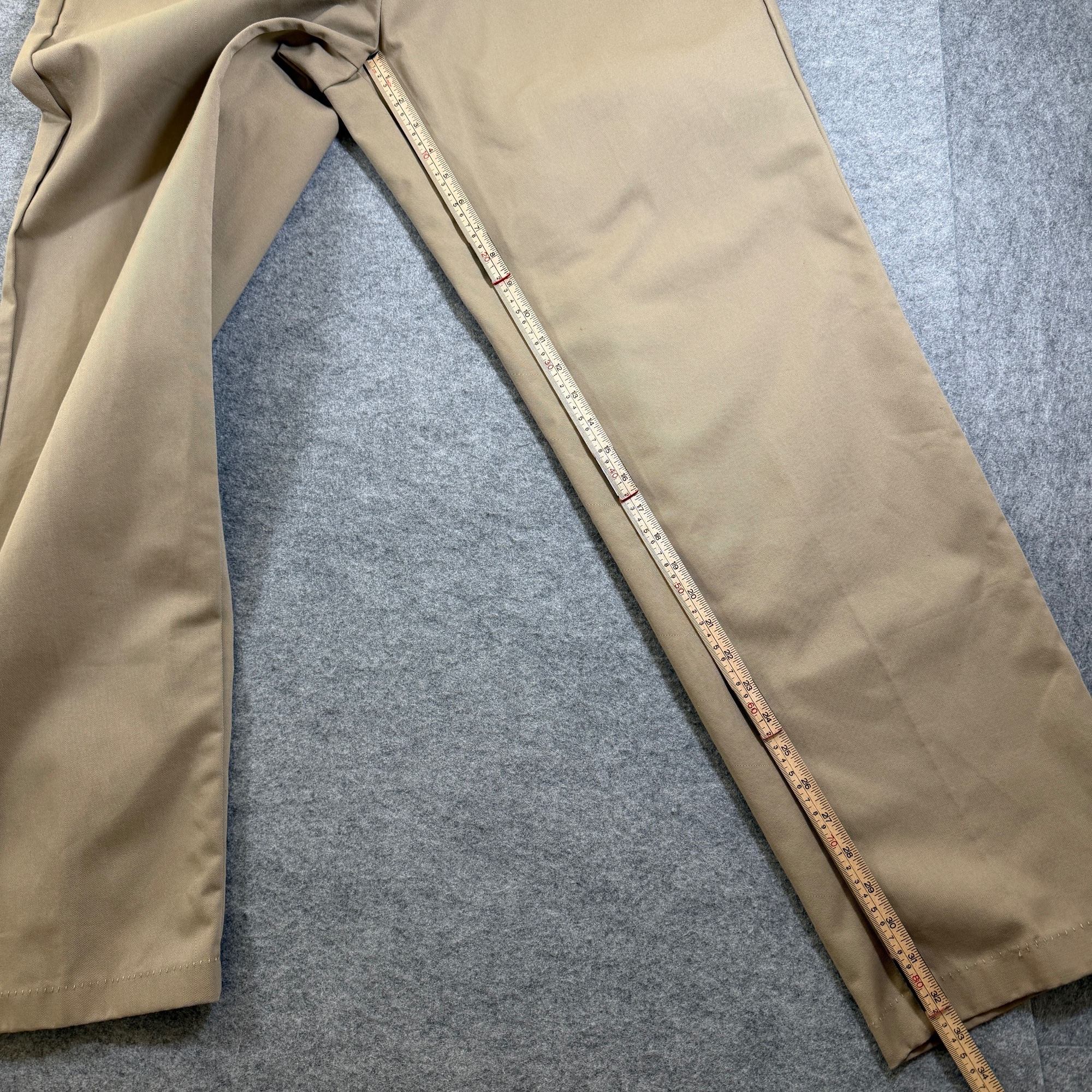 Red Kap Work Pants Mens 38 Khaki Straight Leg Industrial Mechanic Shop Uniform thumbnail 8