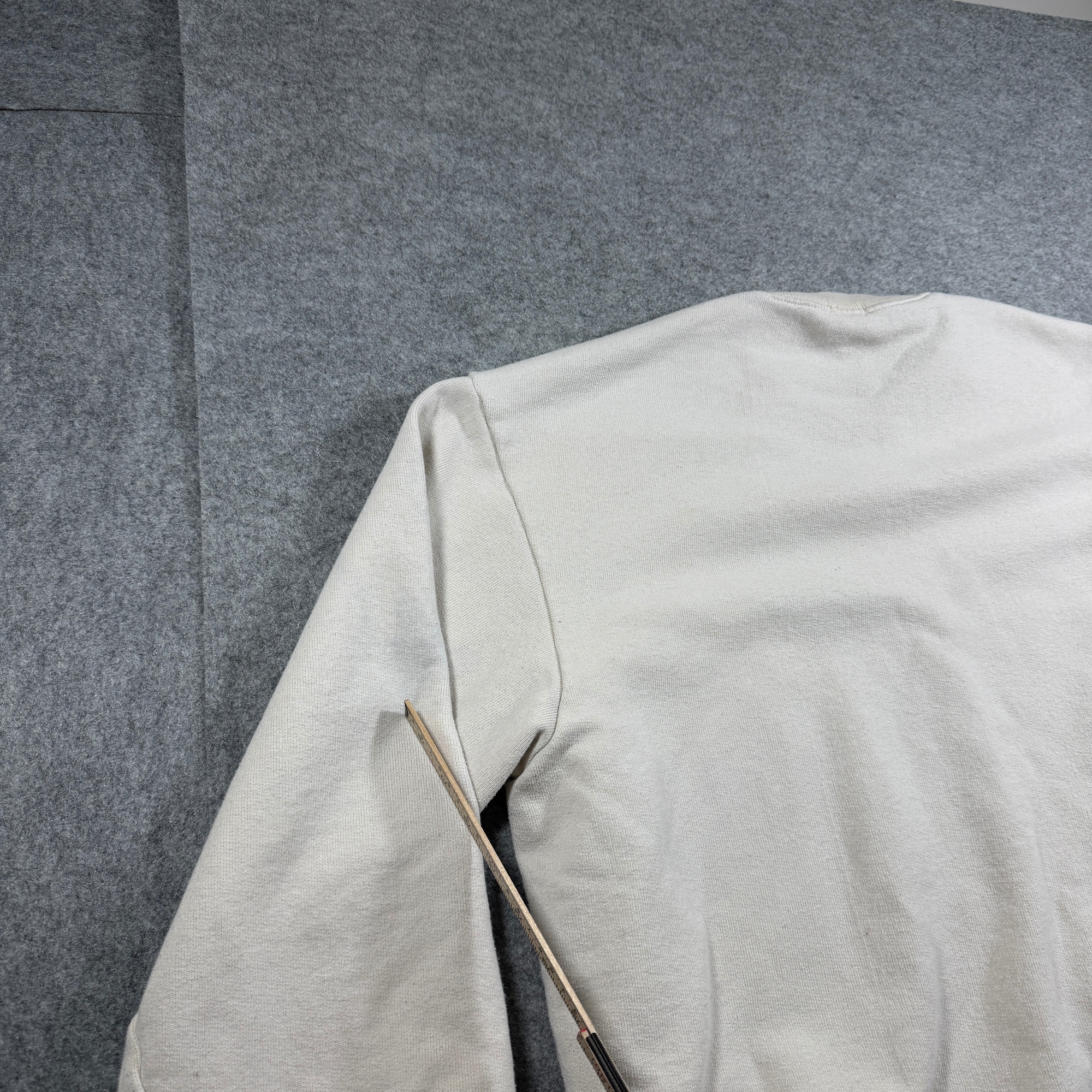 John Galt Amalfi Coast Sweatshirt Womens OS Cream Embroidered Crewneck Pullover thumbnail 6