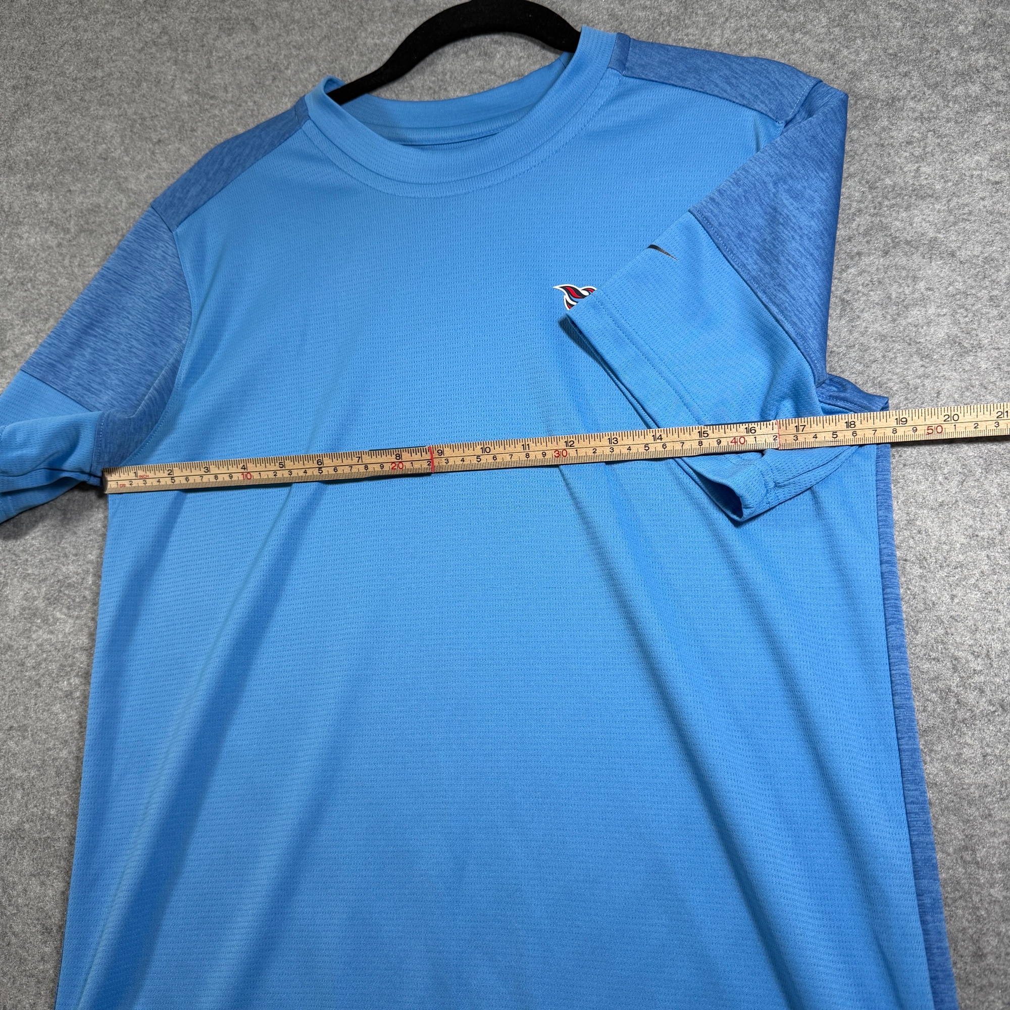 Nike Tennessee Titans T Shirt Mens S Light Blue Dri-FIT NFL On Field Football thumbnail 6