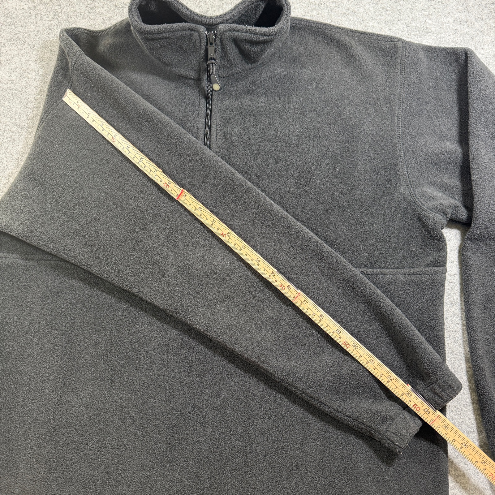 Columbia Steens Mountain 1/4 Zip Fleece Pullover Mens L Black Hiking Outdoor thumbnail 8