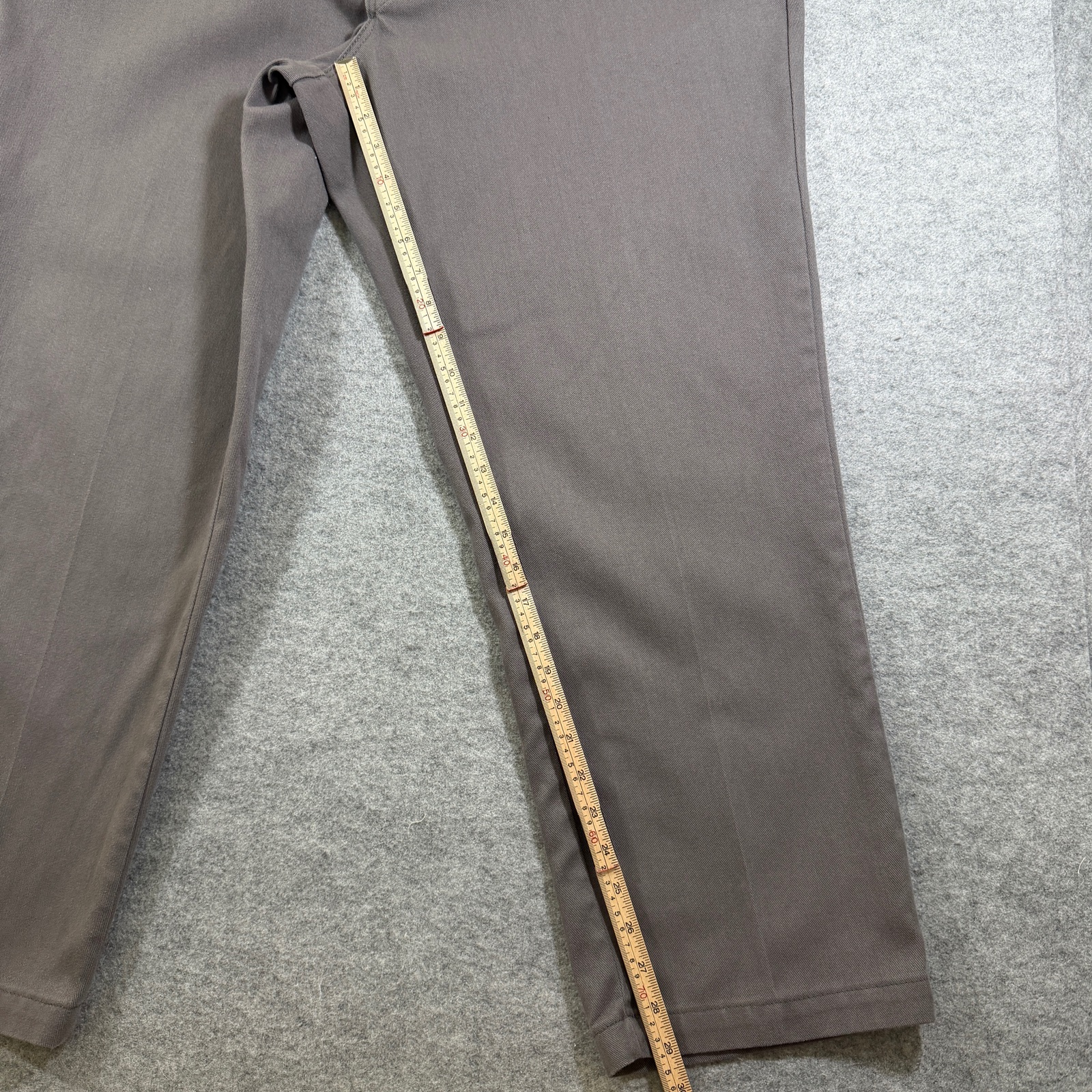 Dickies 874 Original Fit Work Pants Mens 44x30 Gray Straight Leg Industrial thumbnail 6
