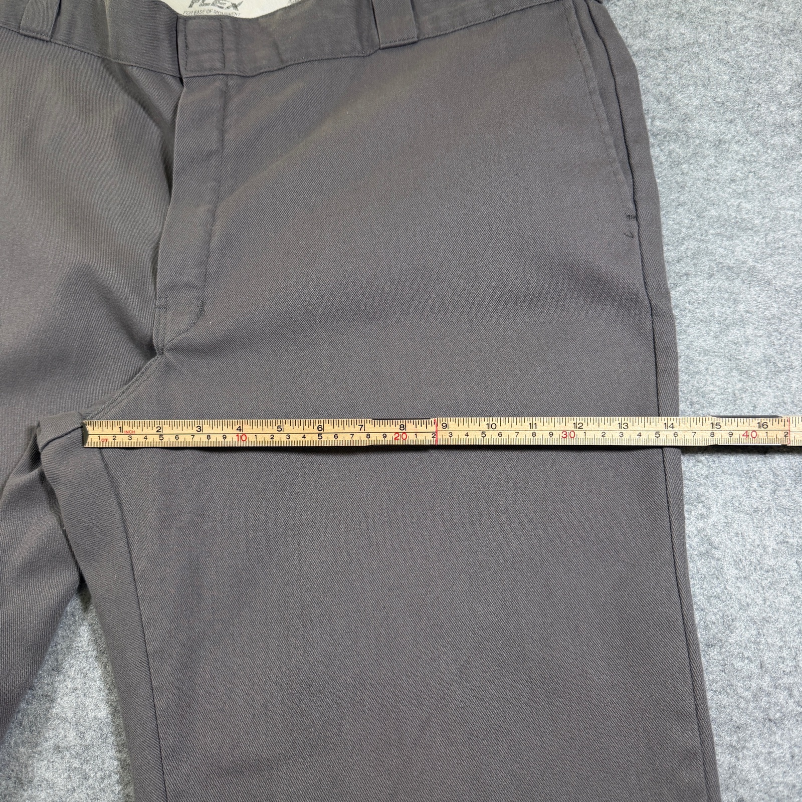 Dickies 874 Original Fit Work Pants Mens 44x30 Gray Straight Leg Industrial thumbnail 8
