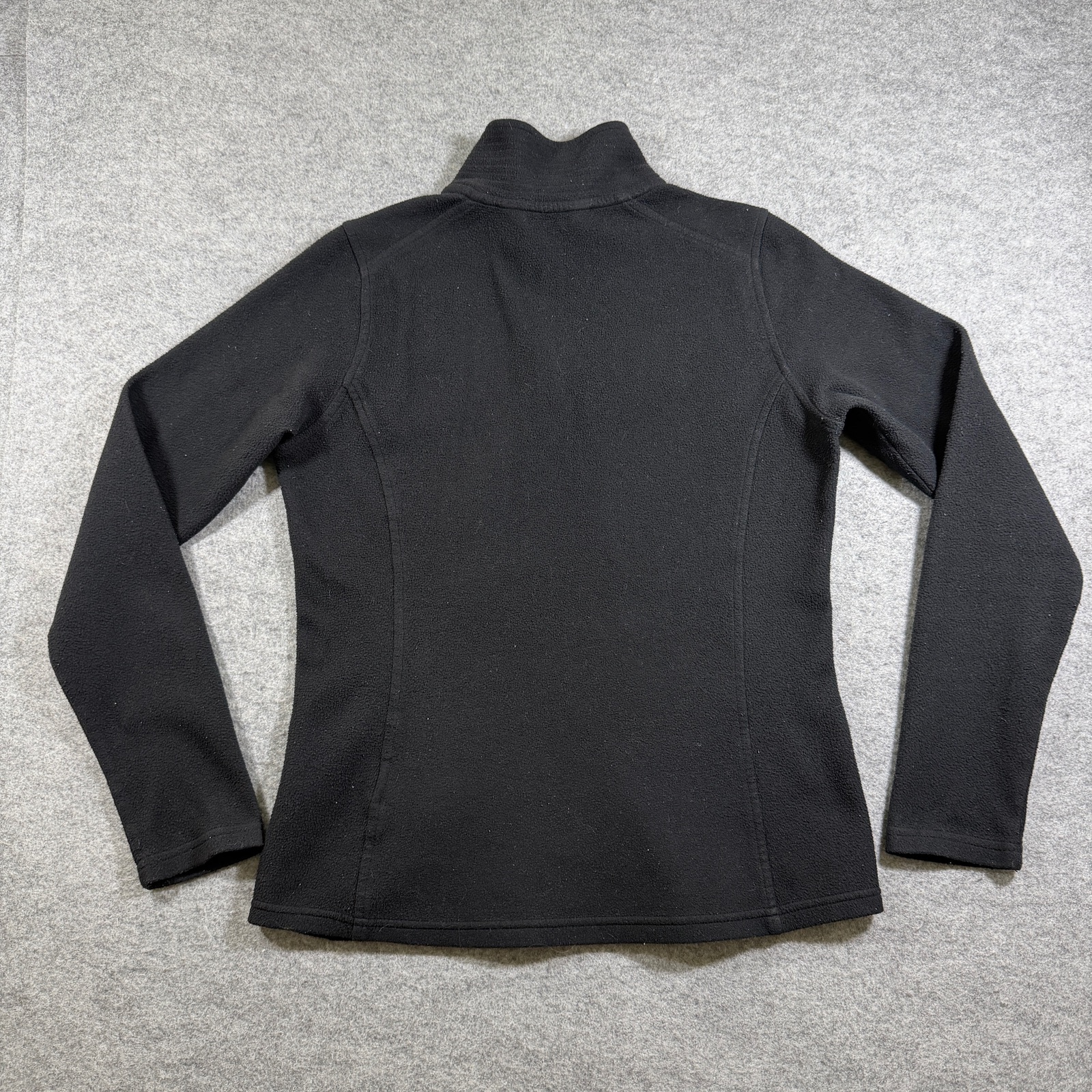 The North Face Fleece Pullover Womens S Black 1/4 Zip High Collar Outdoor Hiking thumbnail 2