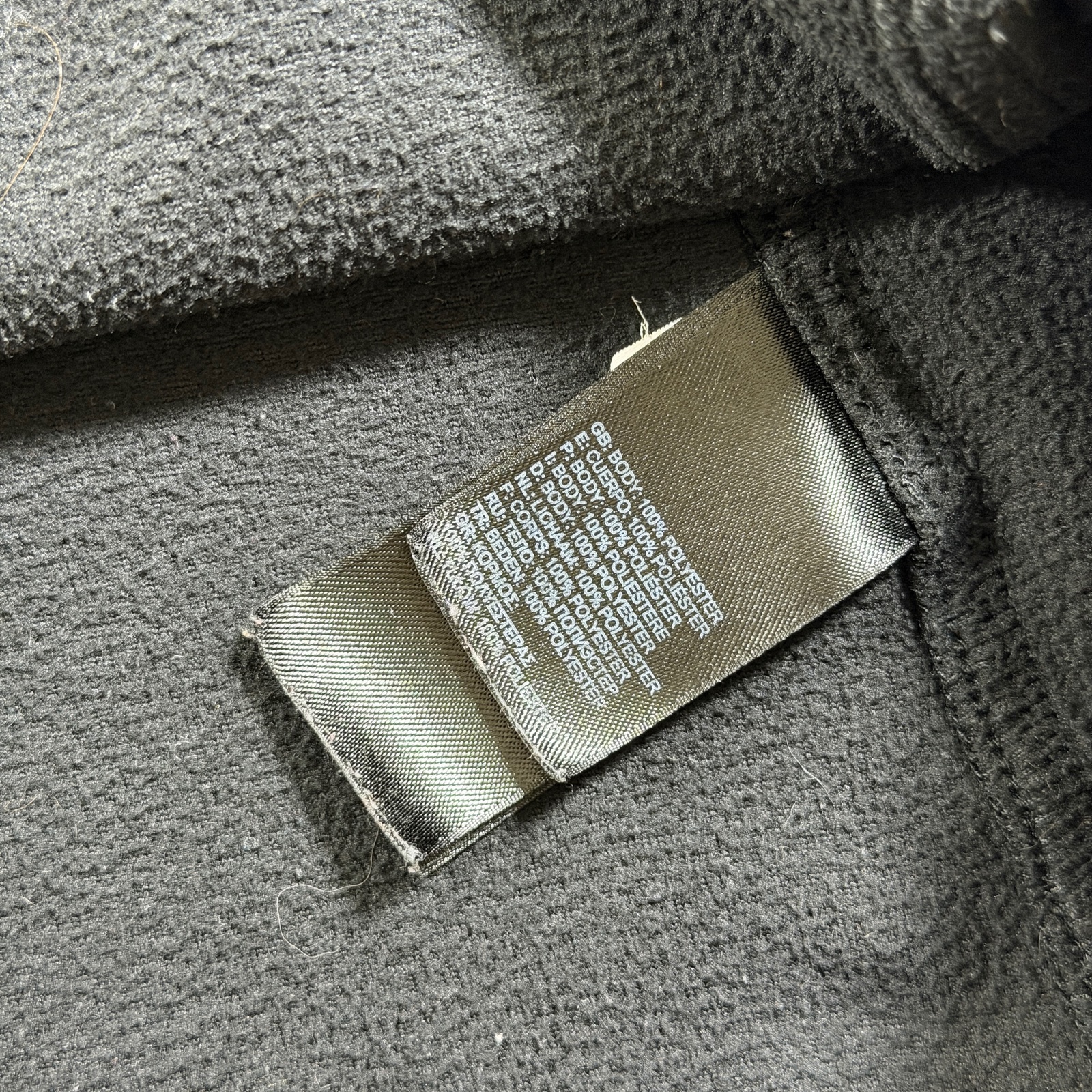 The North Face Fleece Pullover Womens S Black 1/4 Zip High Collar Outdoor Hiking thumbnail 9