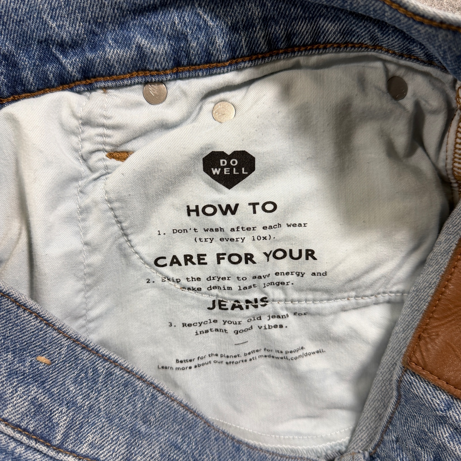 Madewell Perfect Vintage Jean Womens 28 Blue Denim High Rise Frayed Hem Crop thumbnail 11